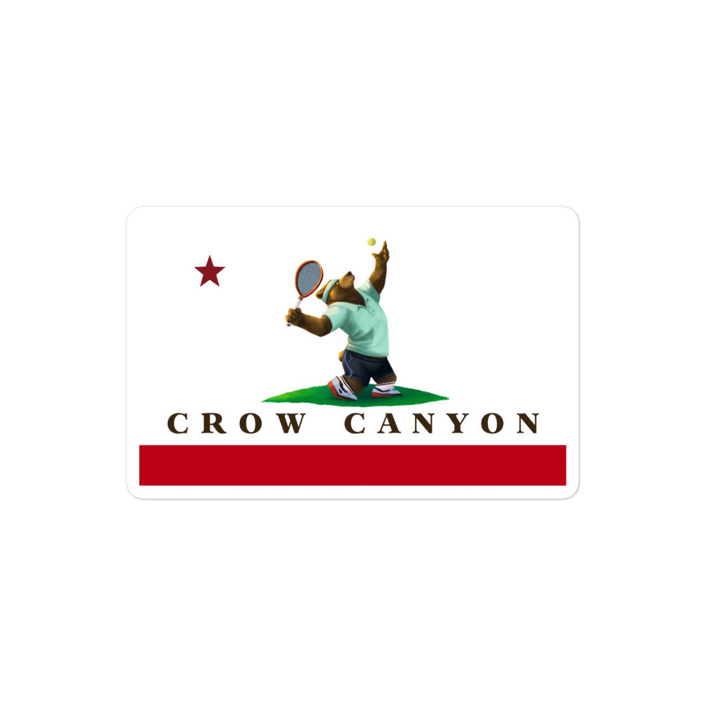 Crow Canyon Tennis Sticker