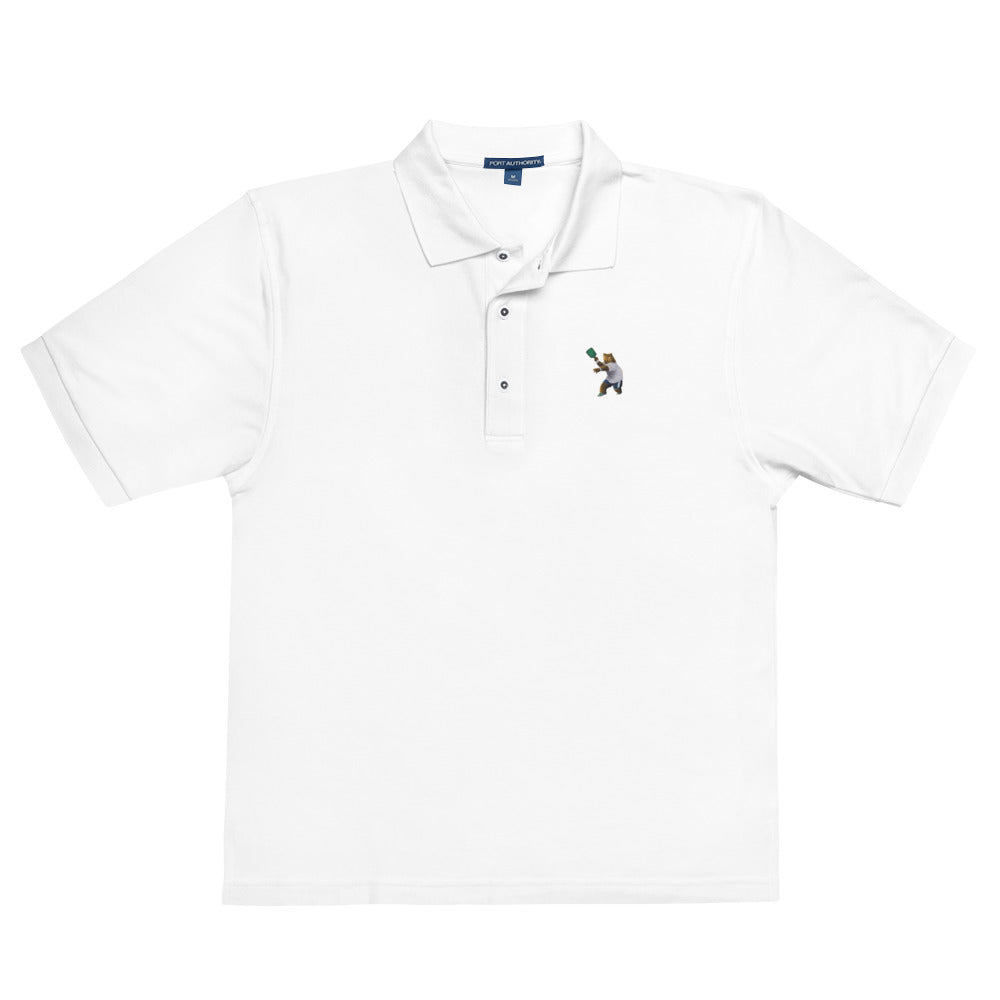 Pickleball Grizzly Men's Premium Polo