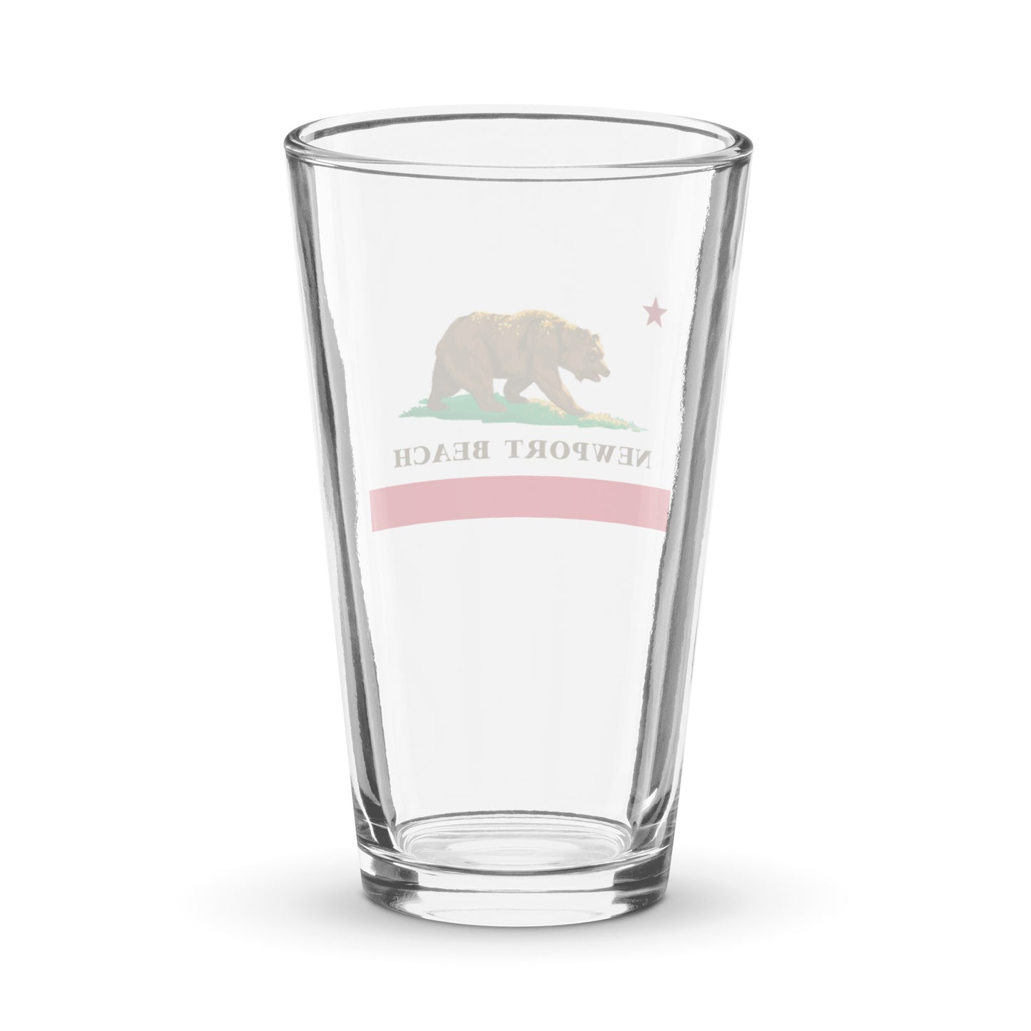 Newport Beach pint glass