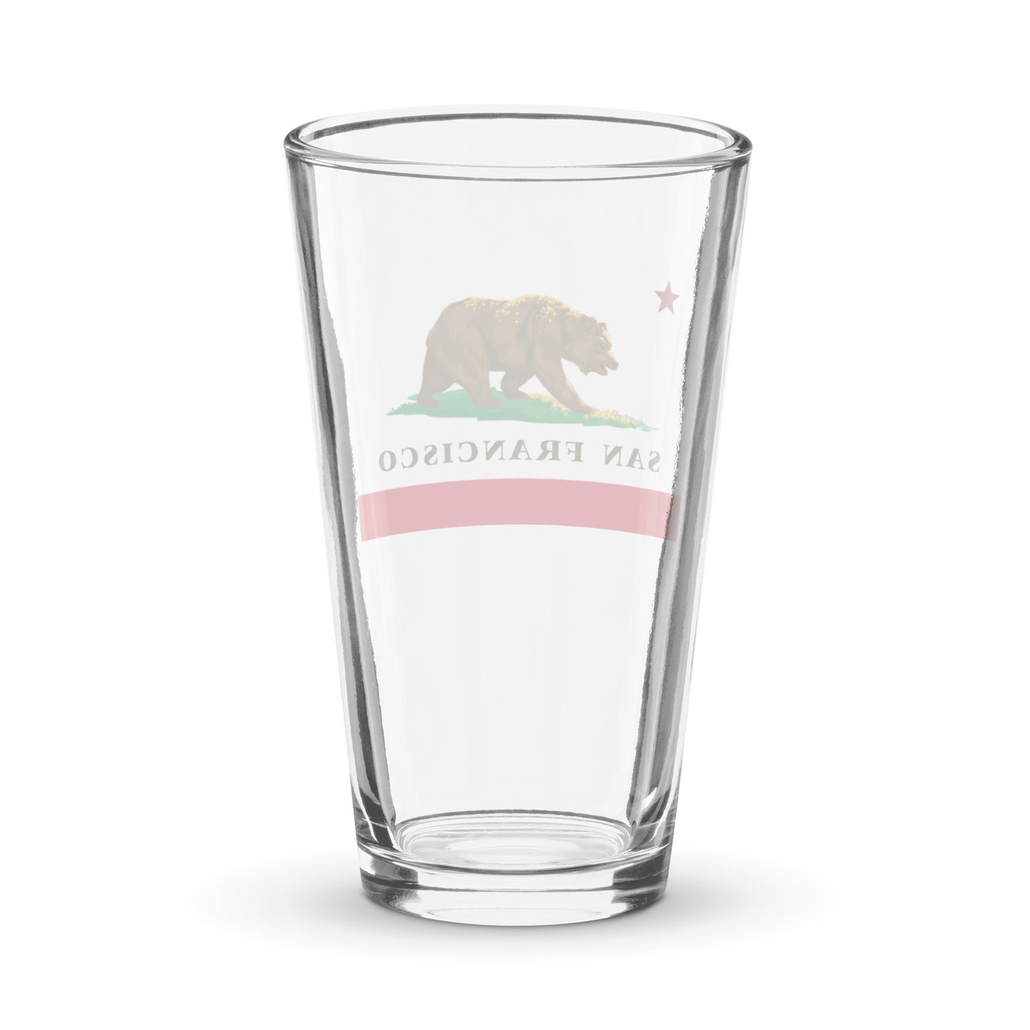 San Francisco pint glass