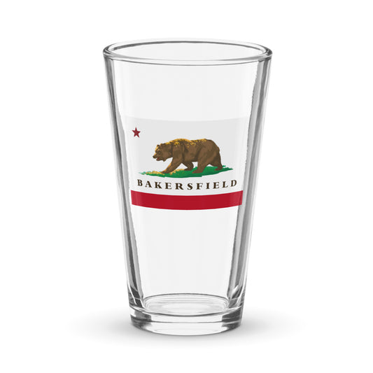 Bakersfield pint glass