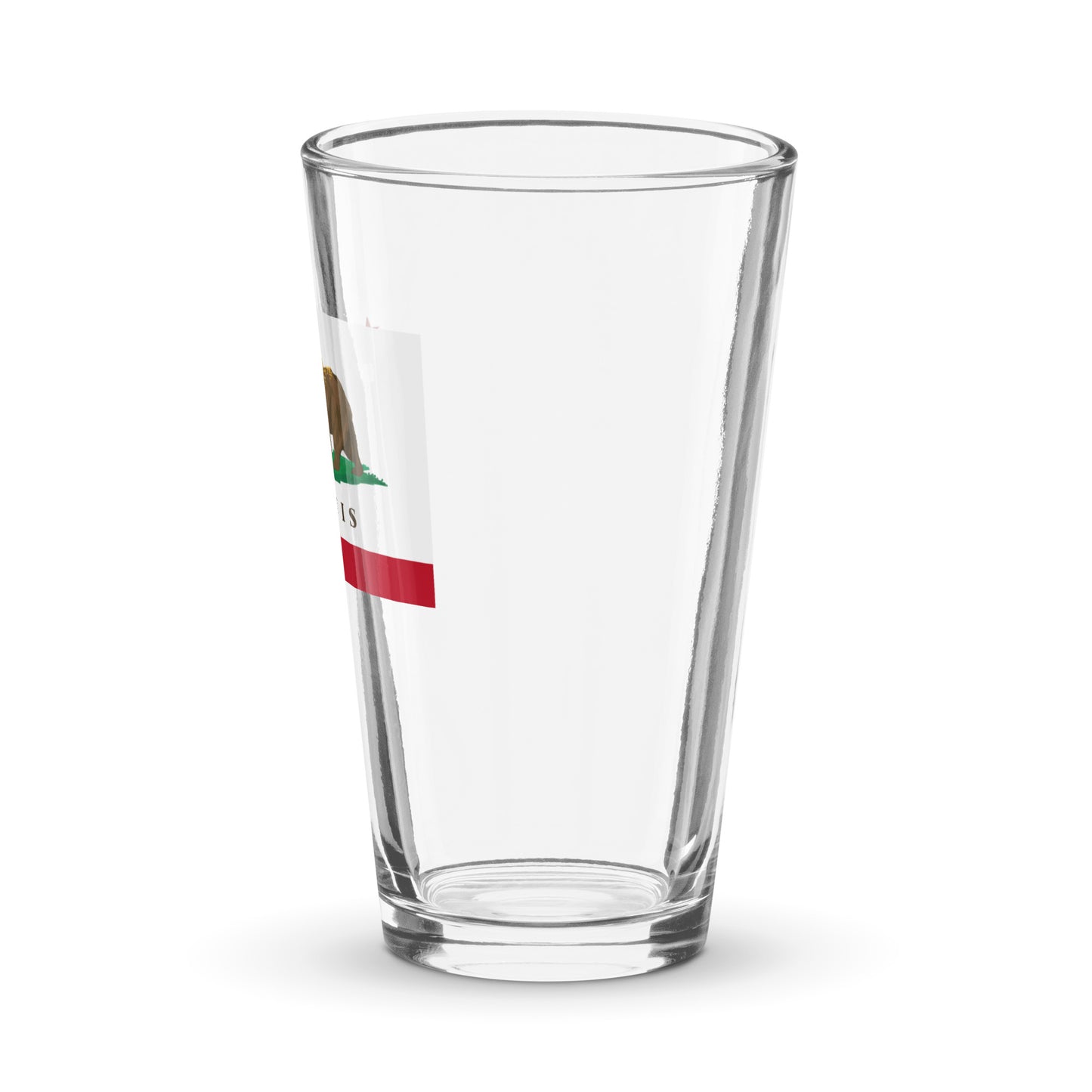 Davis CA pint glass - CAFlags
