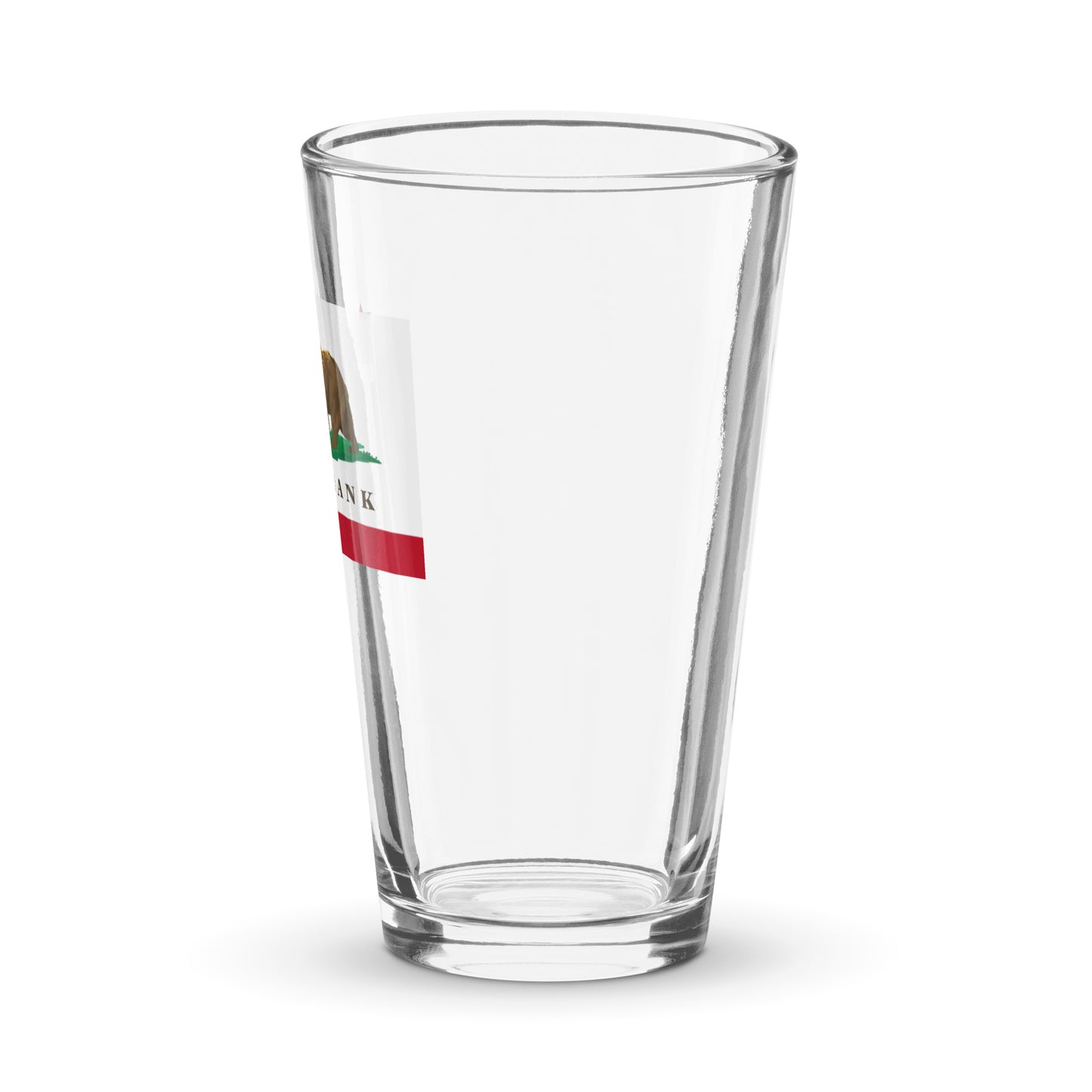 Burbank pint glass