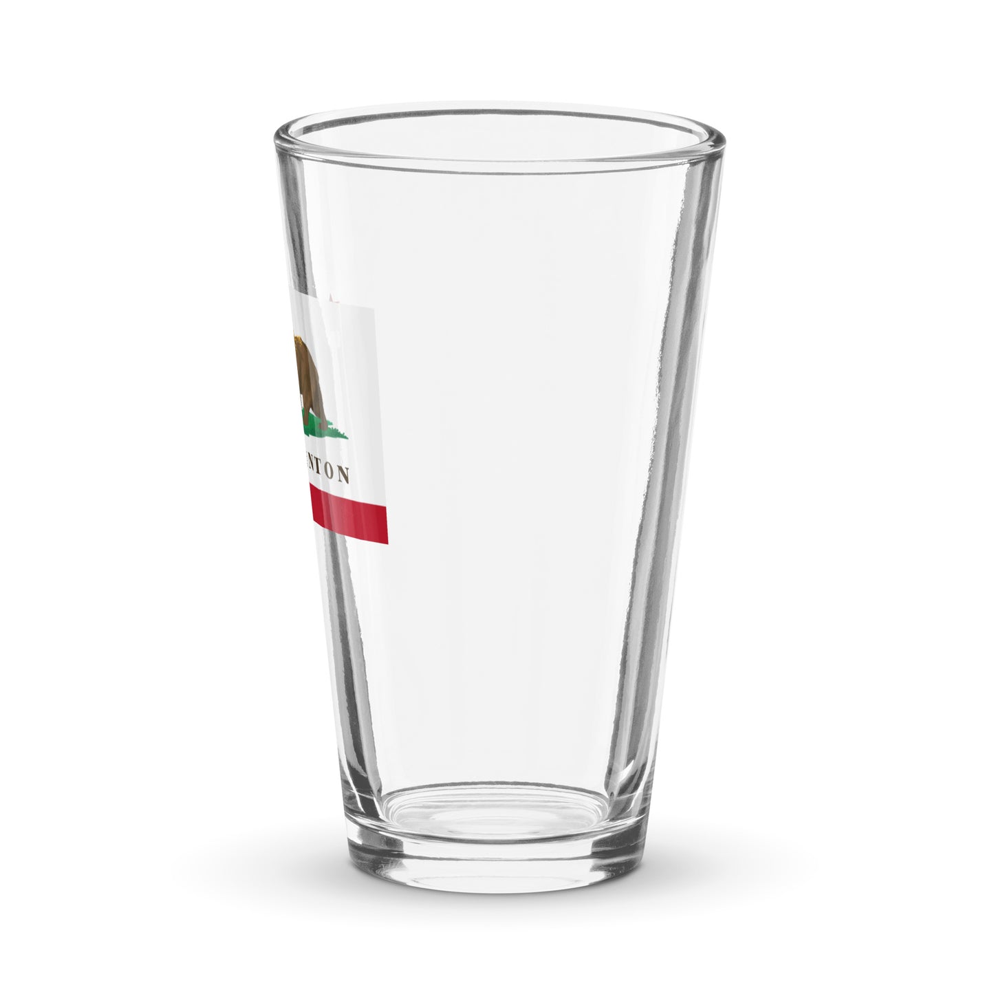Pleasanton pint glass