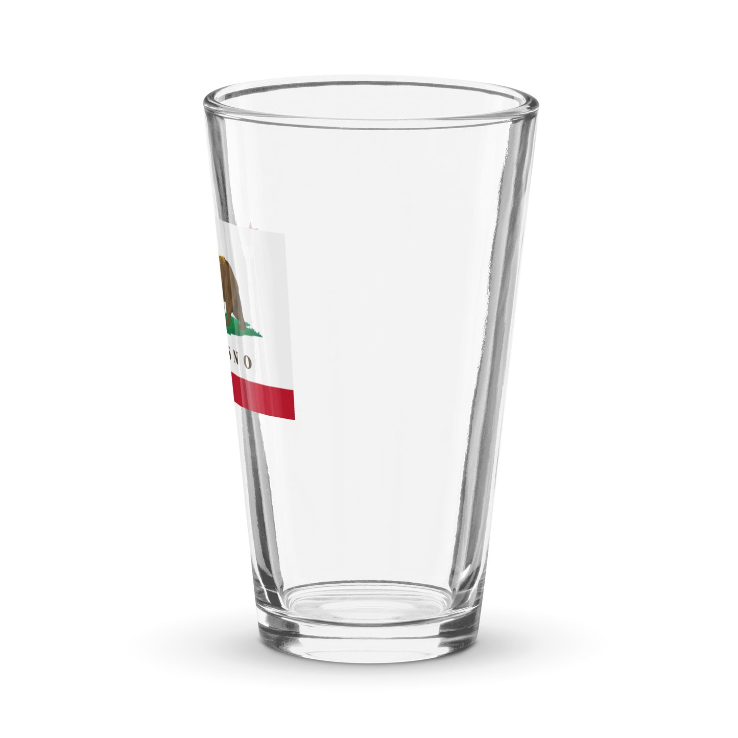 Fresno pint glass