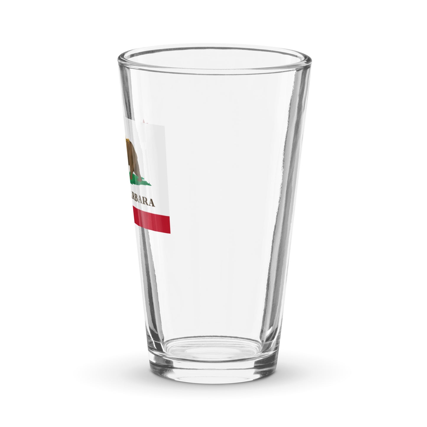 Santa Barbara pint glass - Cali City Apparel