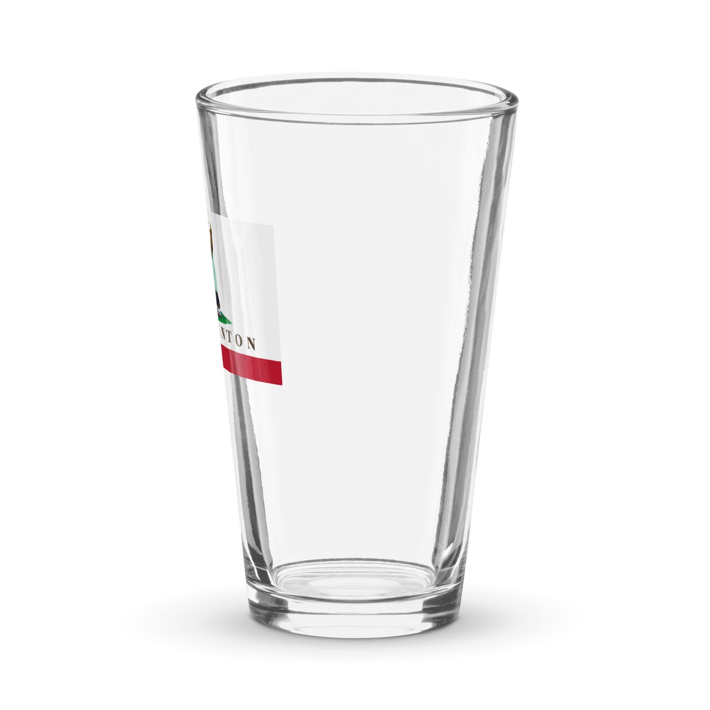 Pleasanton Tennis pint glass