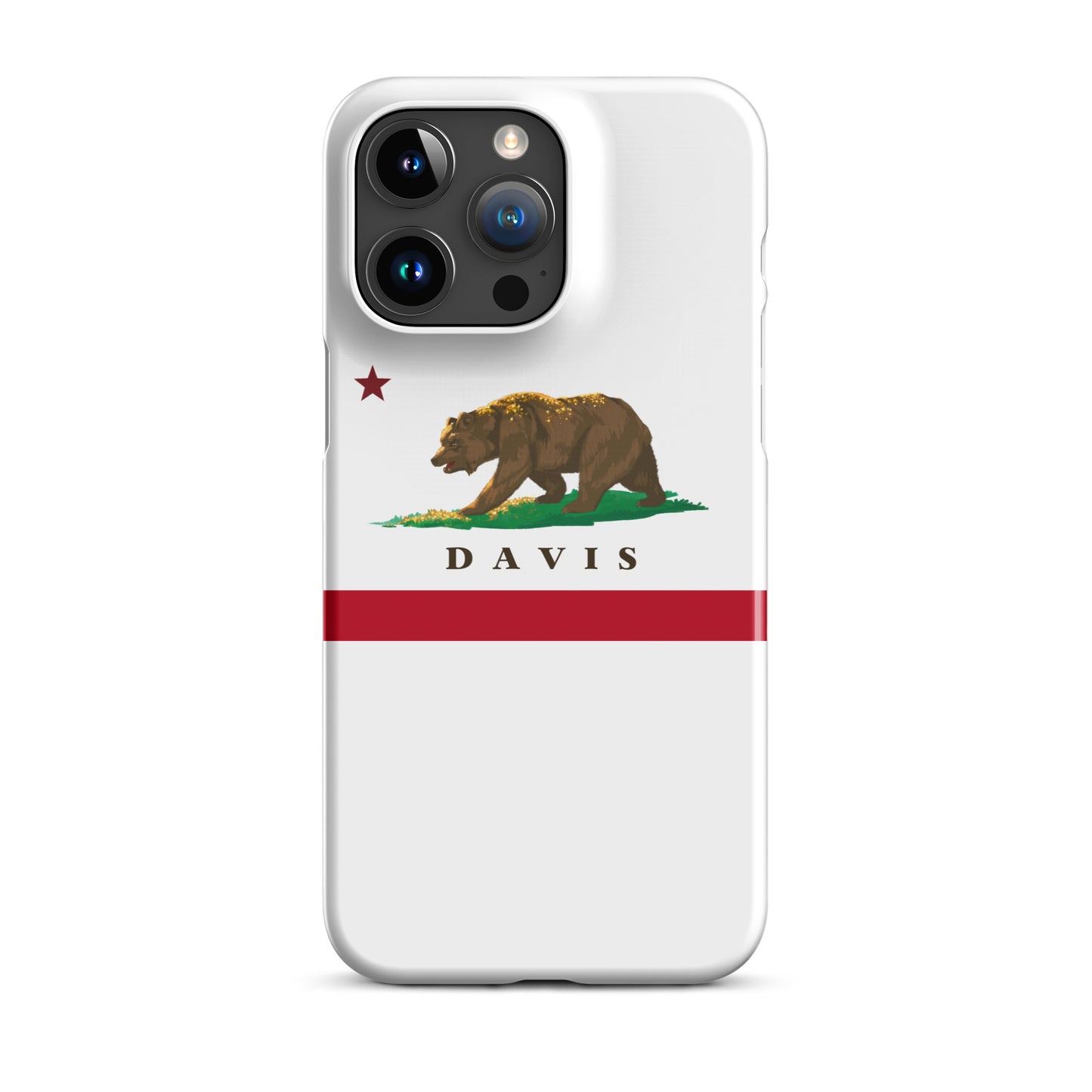 Davis CA Snap case for iPhone® - CAFlags
