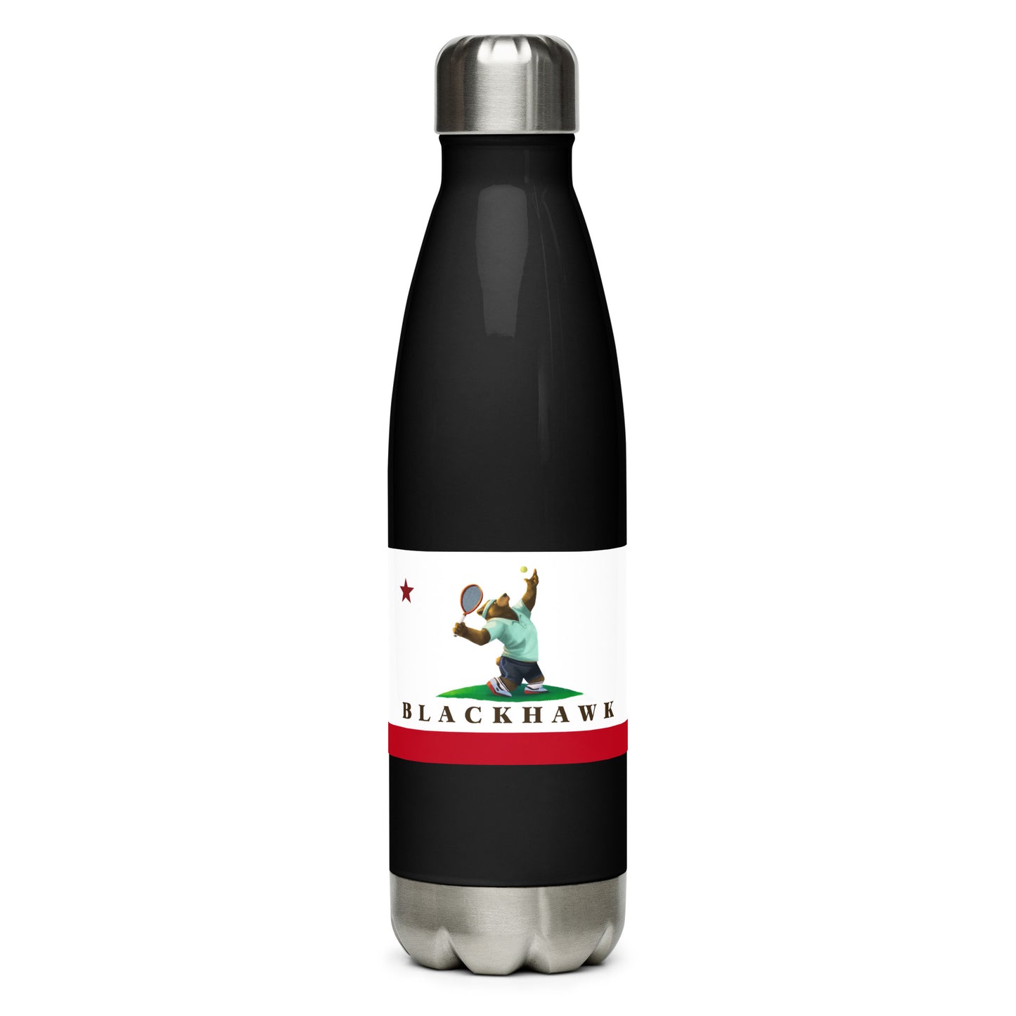 Blackhawk Tennis Stainless steel water bottle
