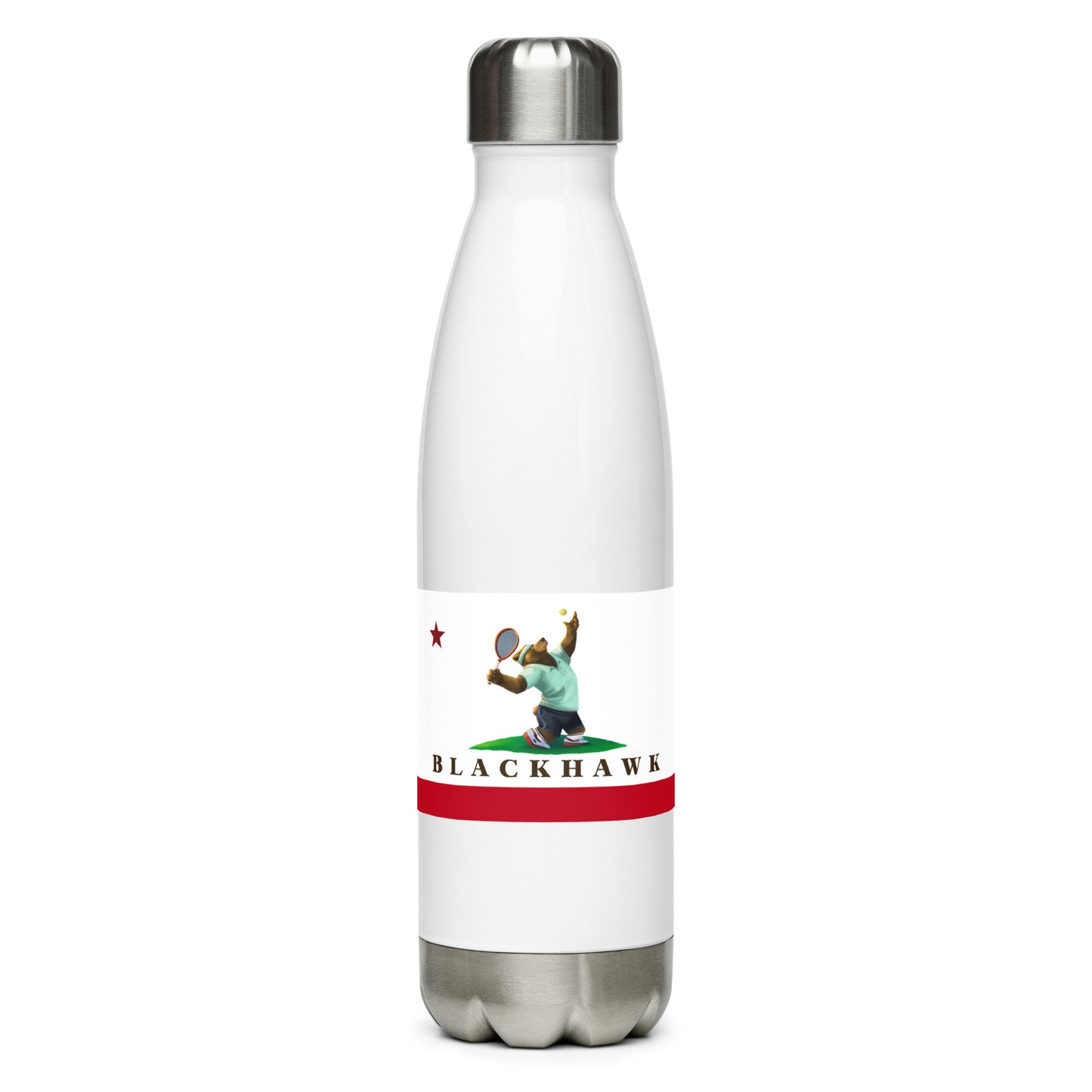 Blackhawk Tennis Stainless steel water bottle