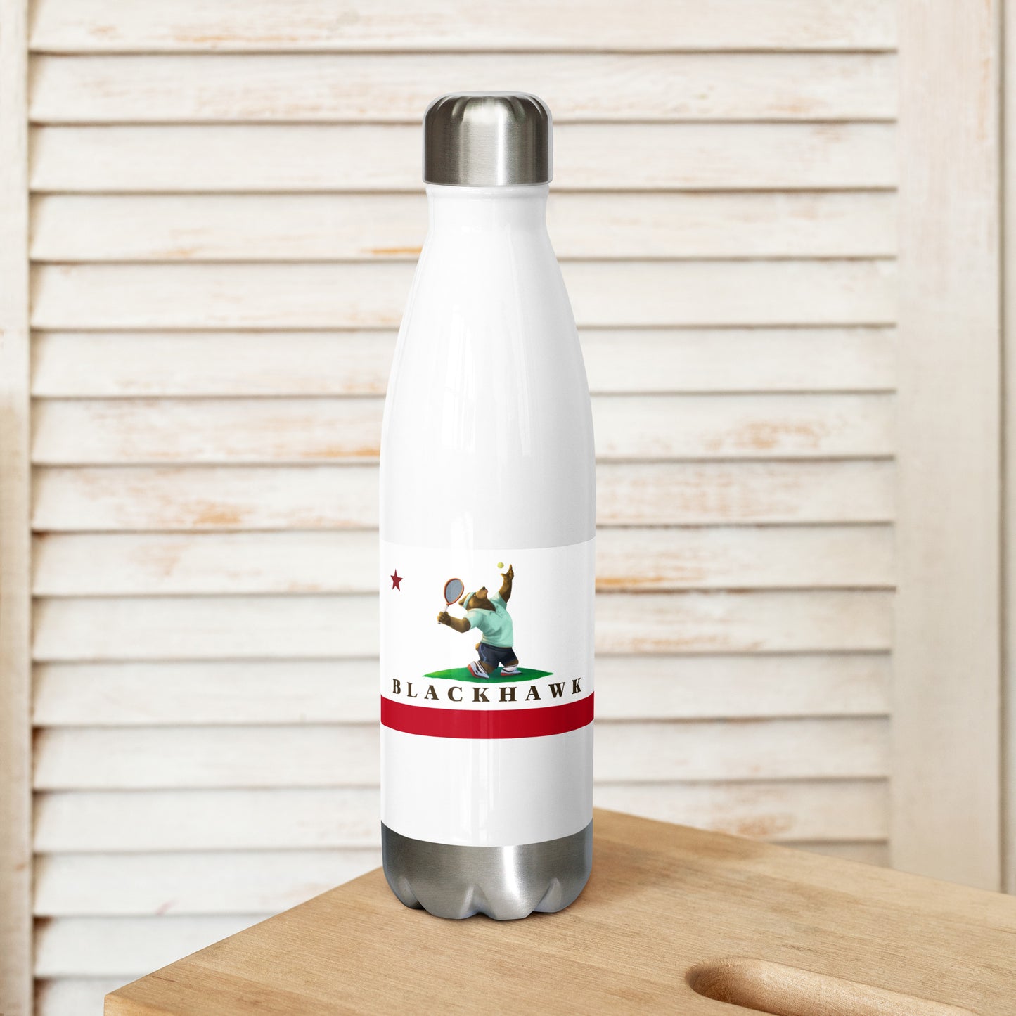 Blackhawk Tennis Stainless steel water bottle
