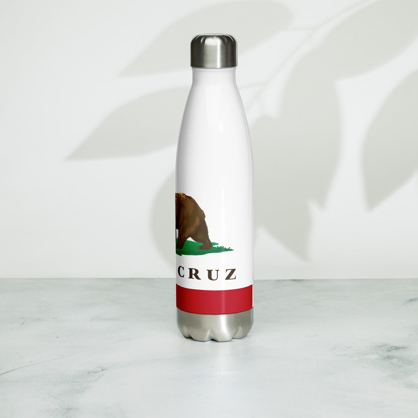 Santa Cruz Stainless steel water bottle - CAFlags