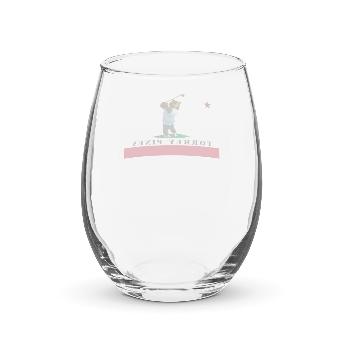 Torrey Pines Stemless wine glass