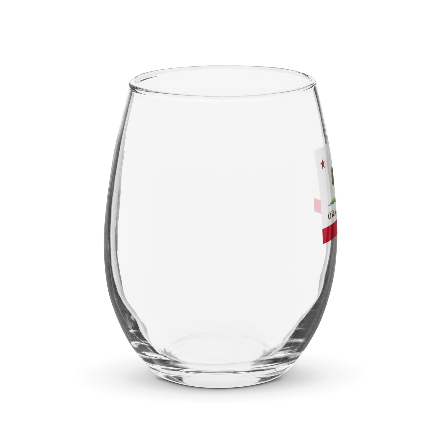 Orange County Stemless wine glass - Cali City Apparel