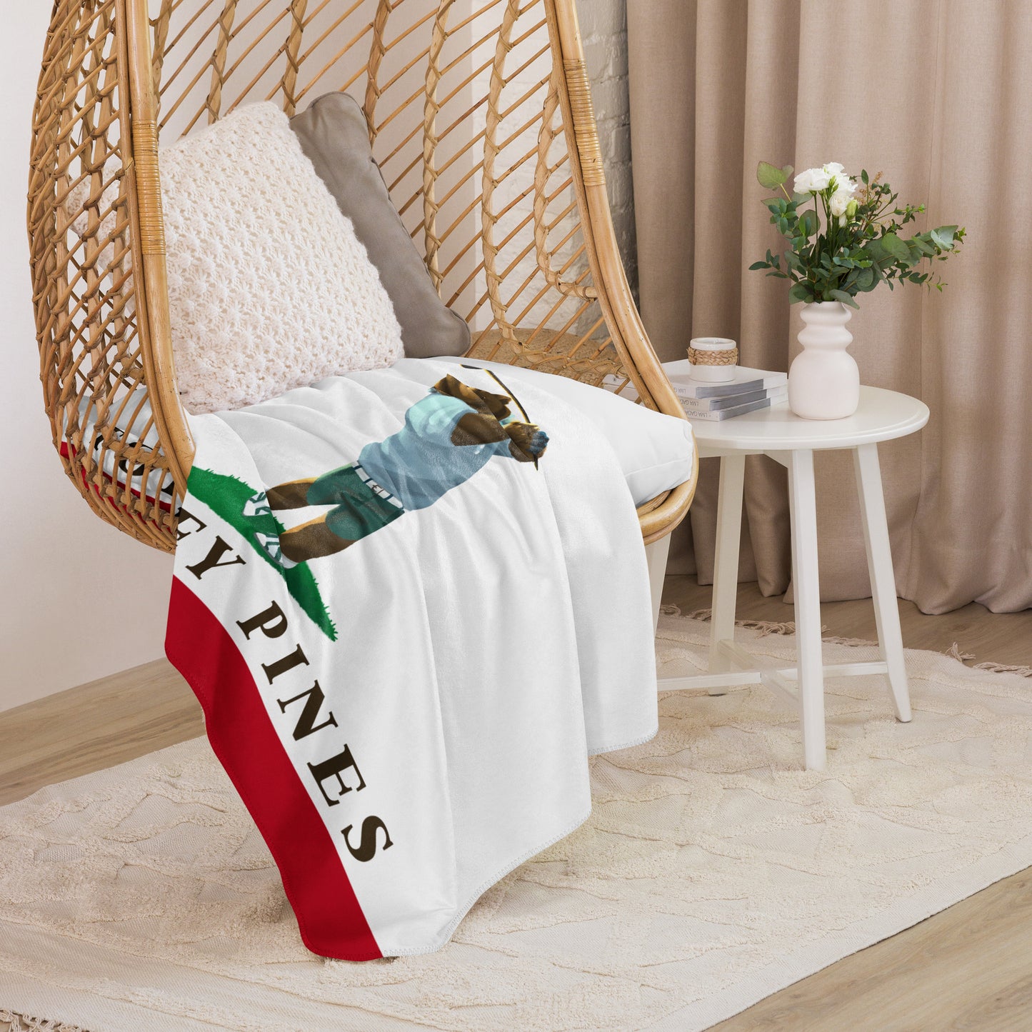 Torrey Pines Sherpa blanket