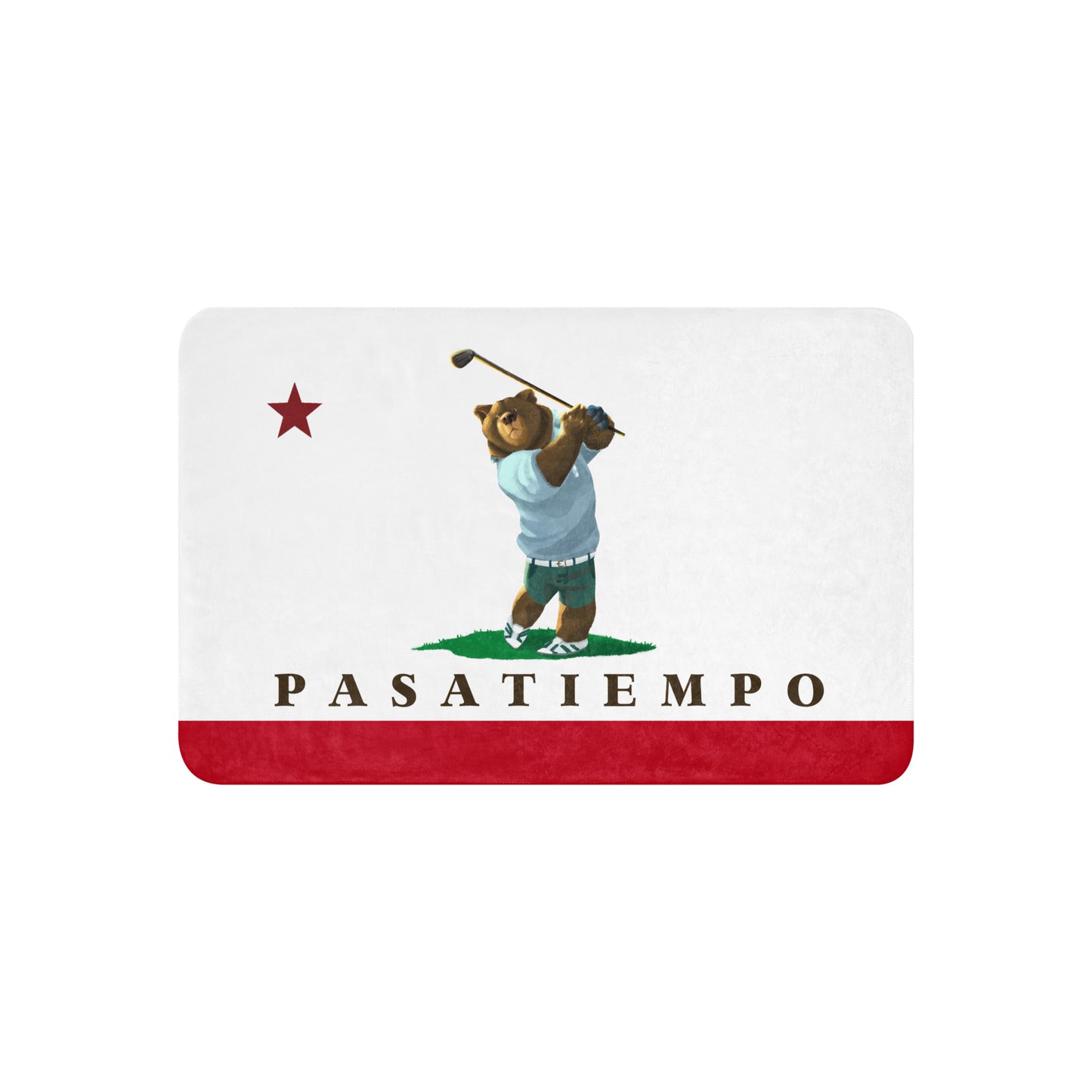 Pasatiempo CA Sherpa blanket