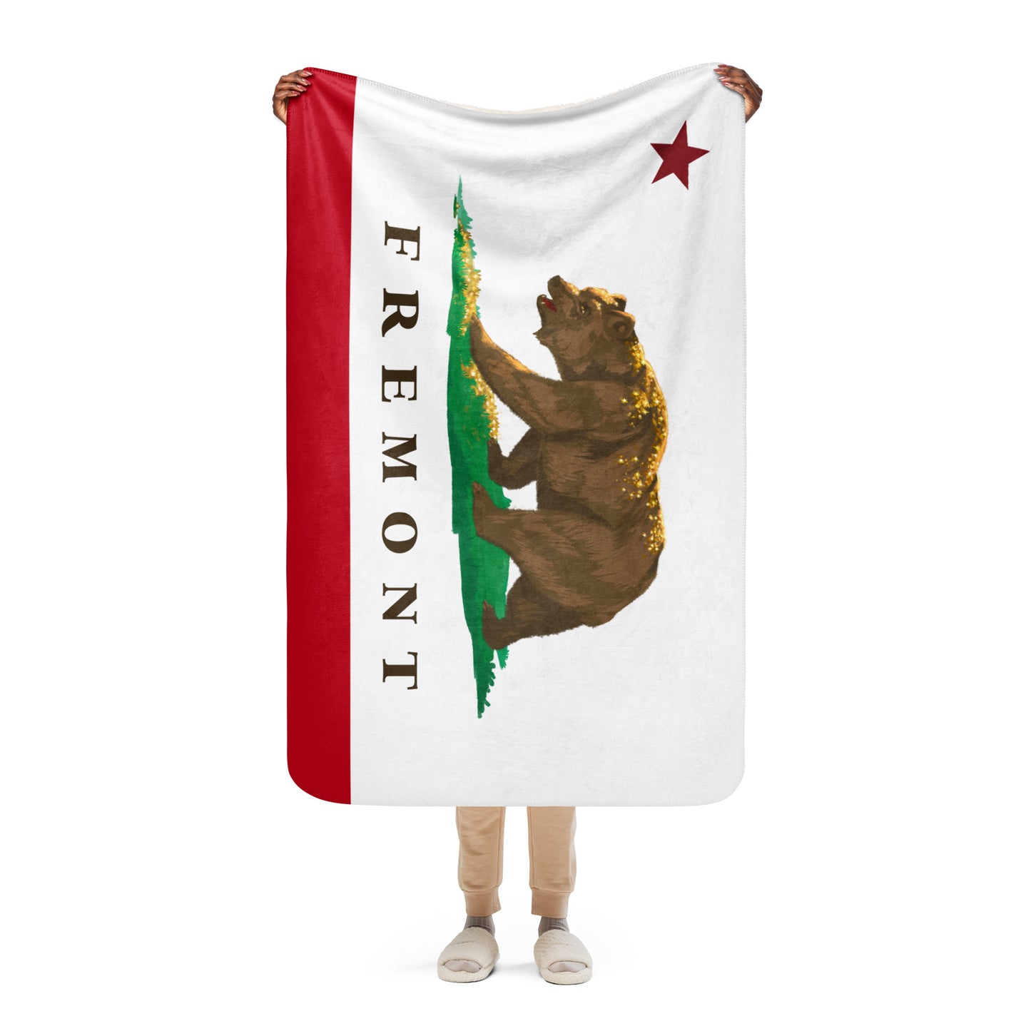 Fremont CA Sherpa blanket