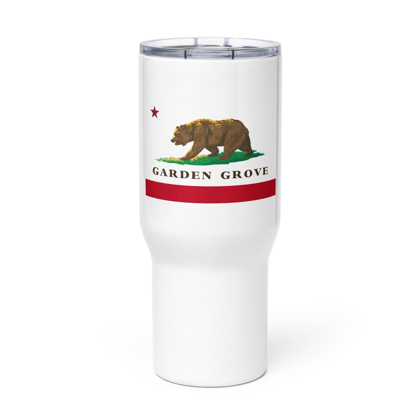 Garden Grove Travel mug with handle