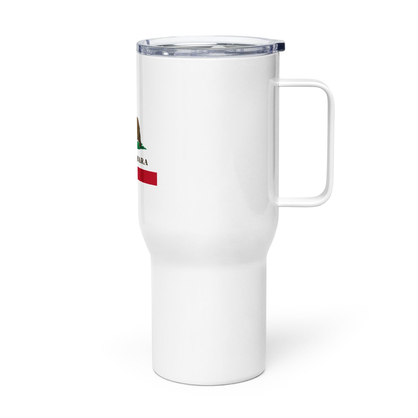 Santa Barbara Travel mug with handle