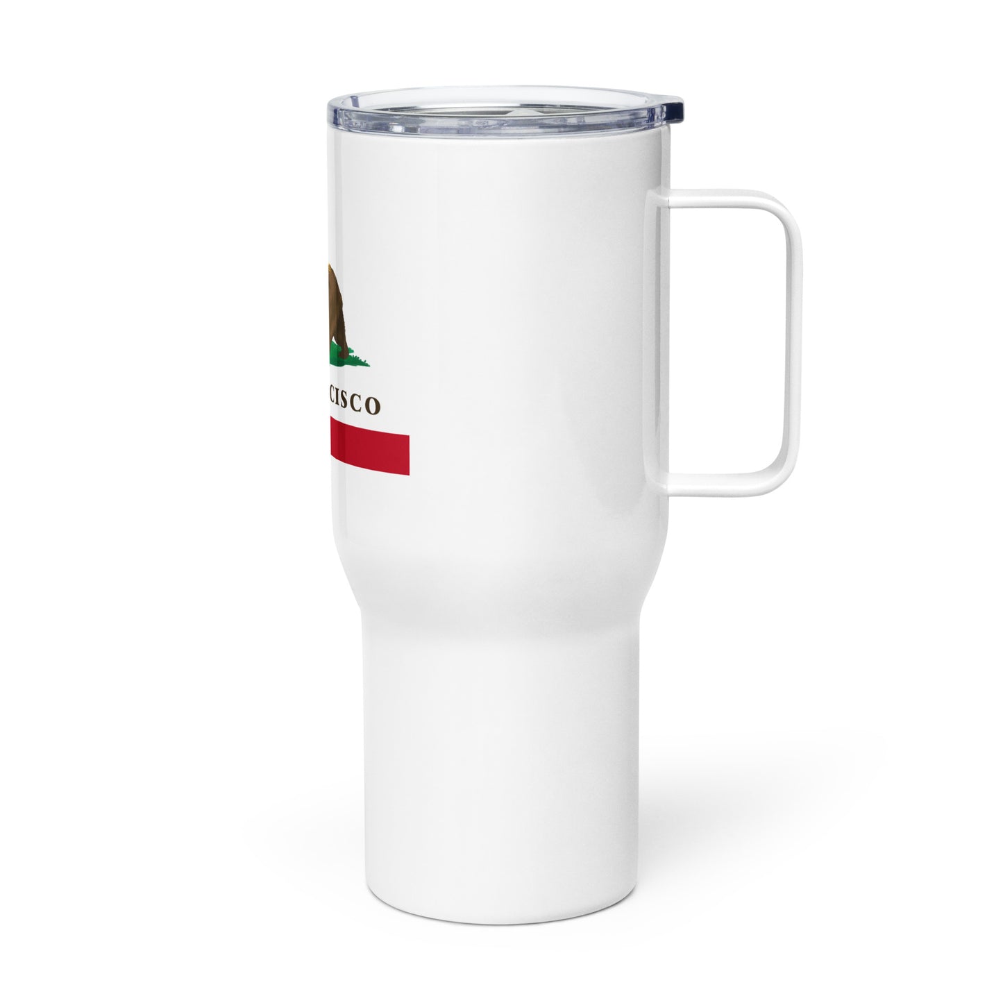 San Francisco Travel mug with handle