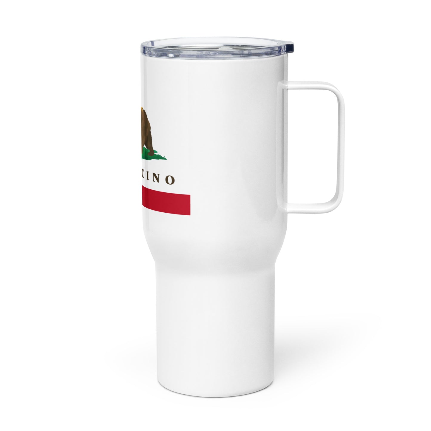 Mendocino Travel mug with handle