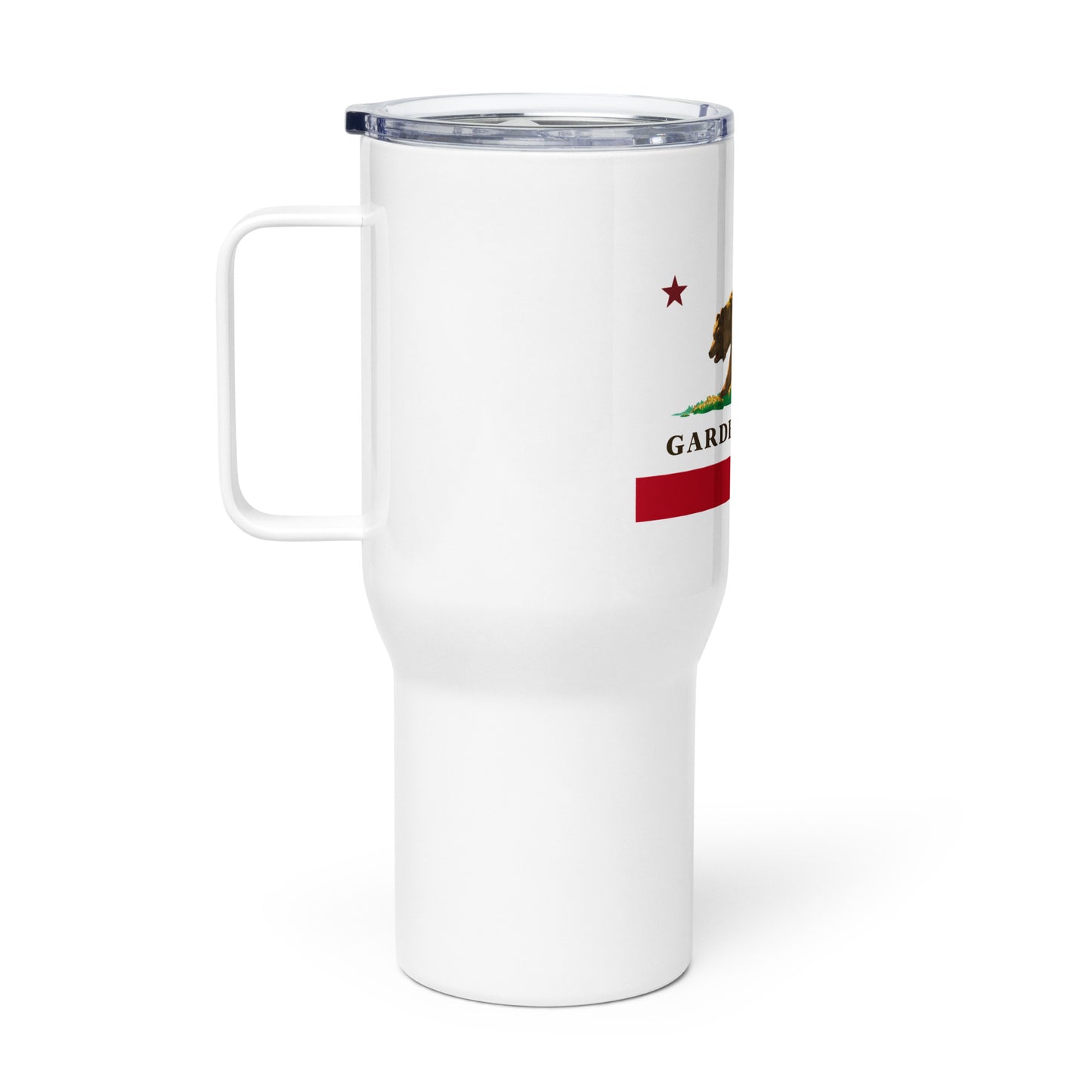 Garden Grove Travel mug with handle