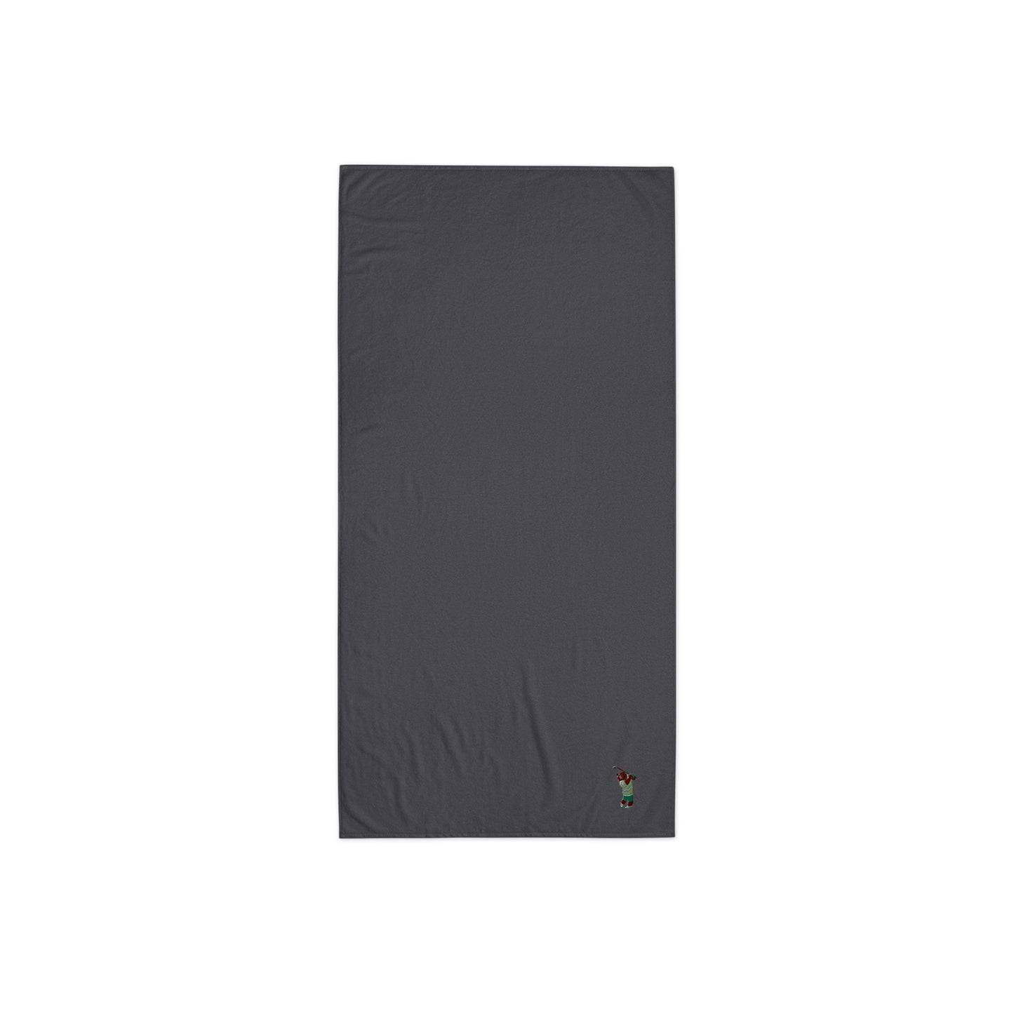 Golfing Grizzly cotton golf towel - CAFlags
