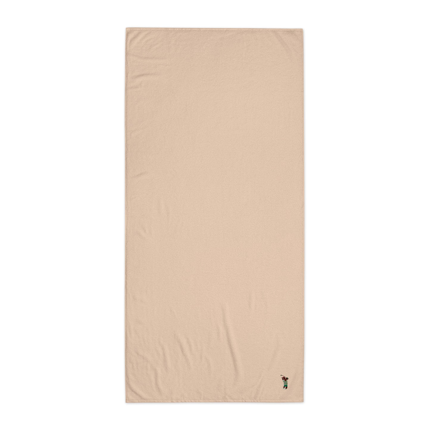 Golfing Grizzly cotton golf towel - CAFlags