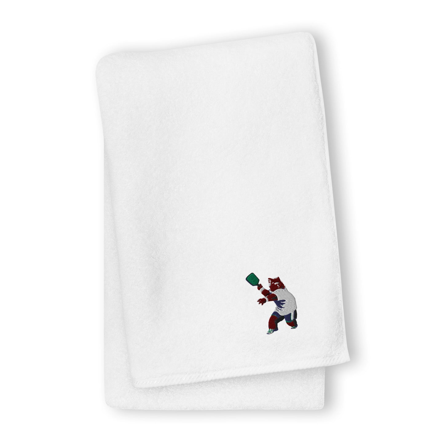 Pickleball Grizzly cotton towel