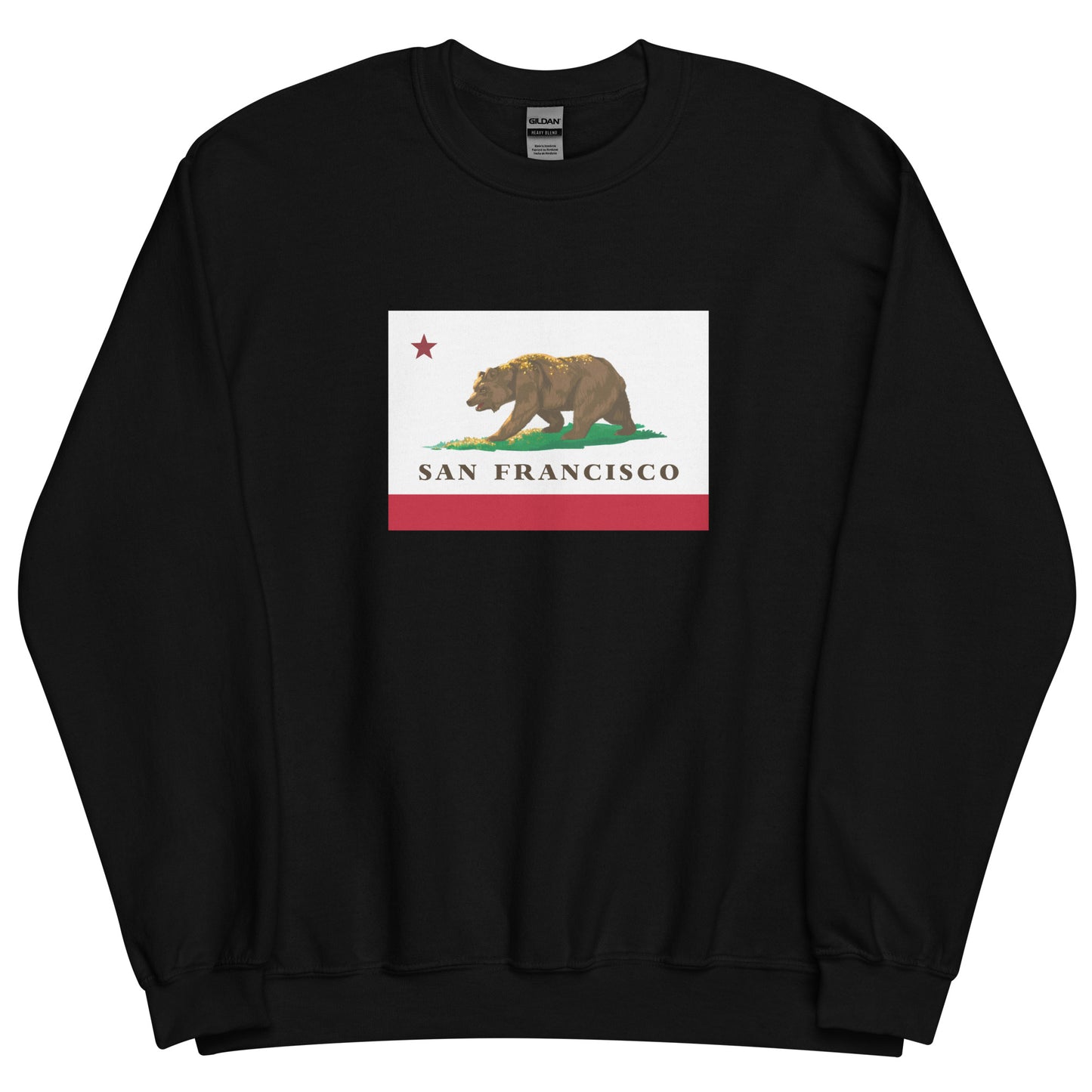CA Flag San Francisco Sweatshirt - CAFlags