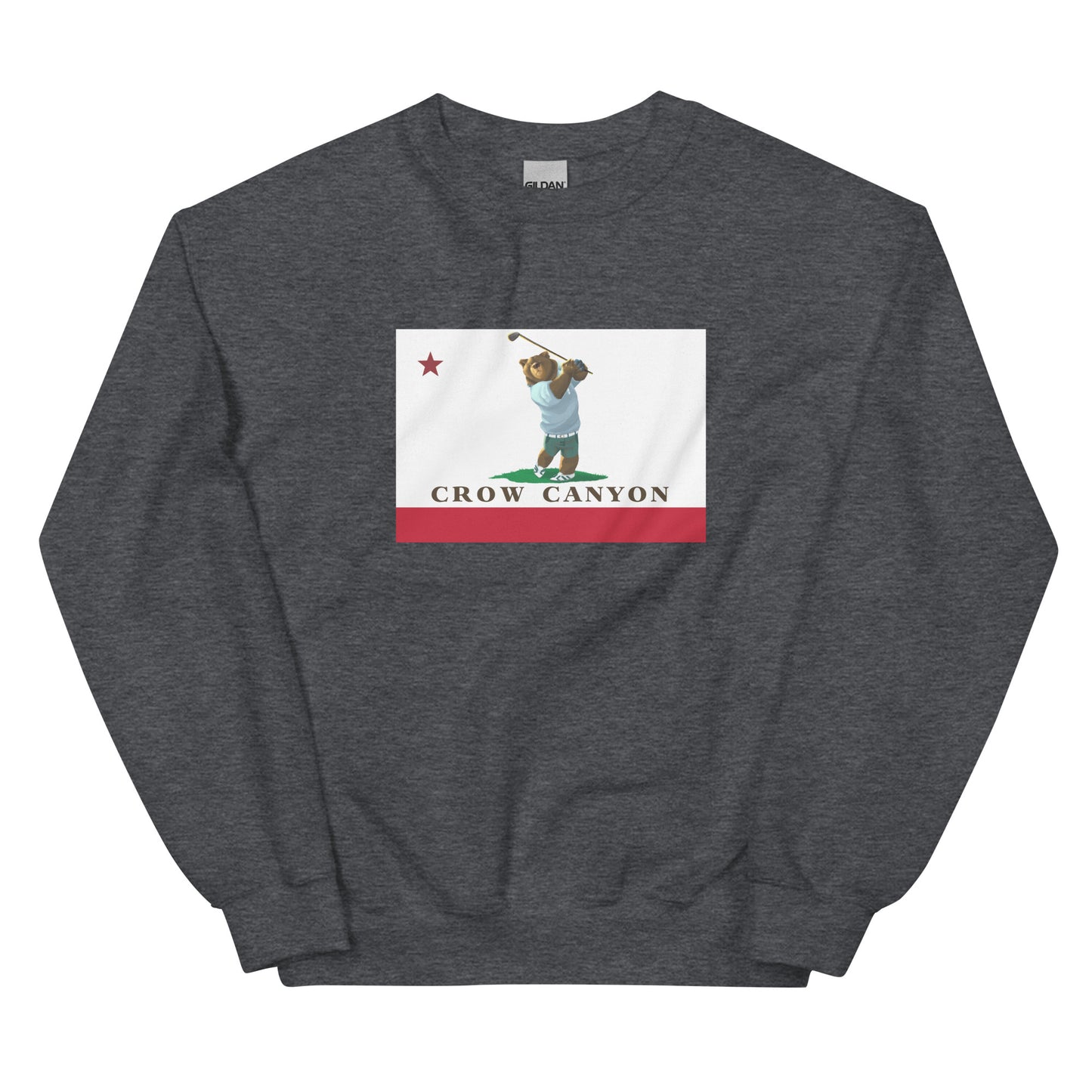 gray Crow Canyon Golf Sweatshirt