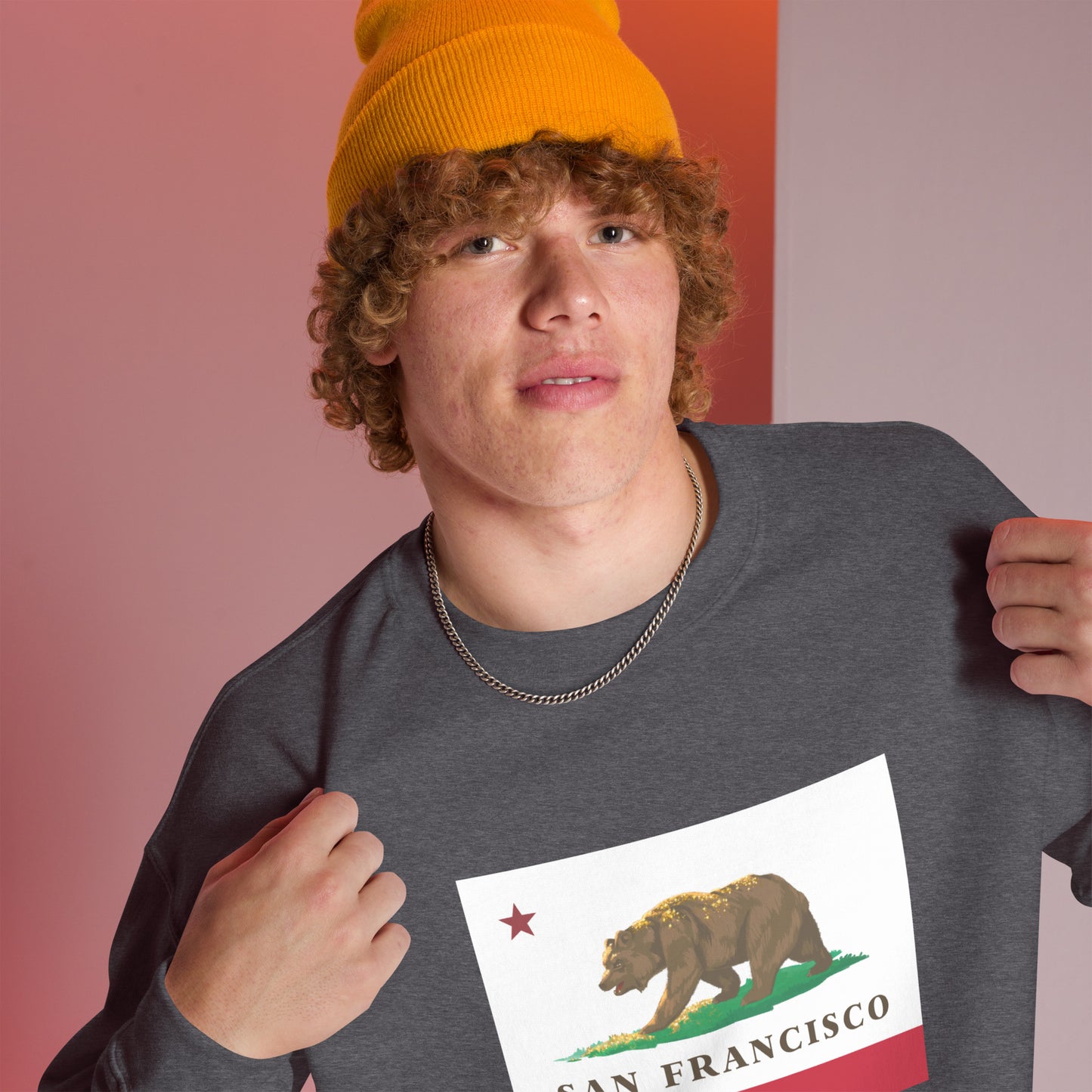 CA Flag San Francisco Sweatshirt - CAFlags