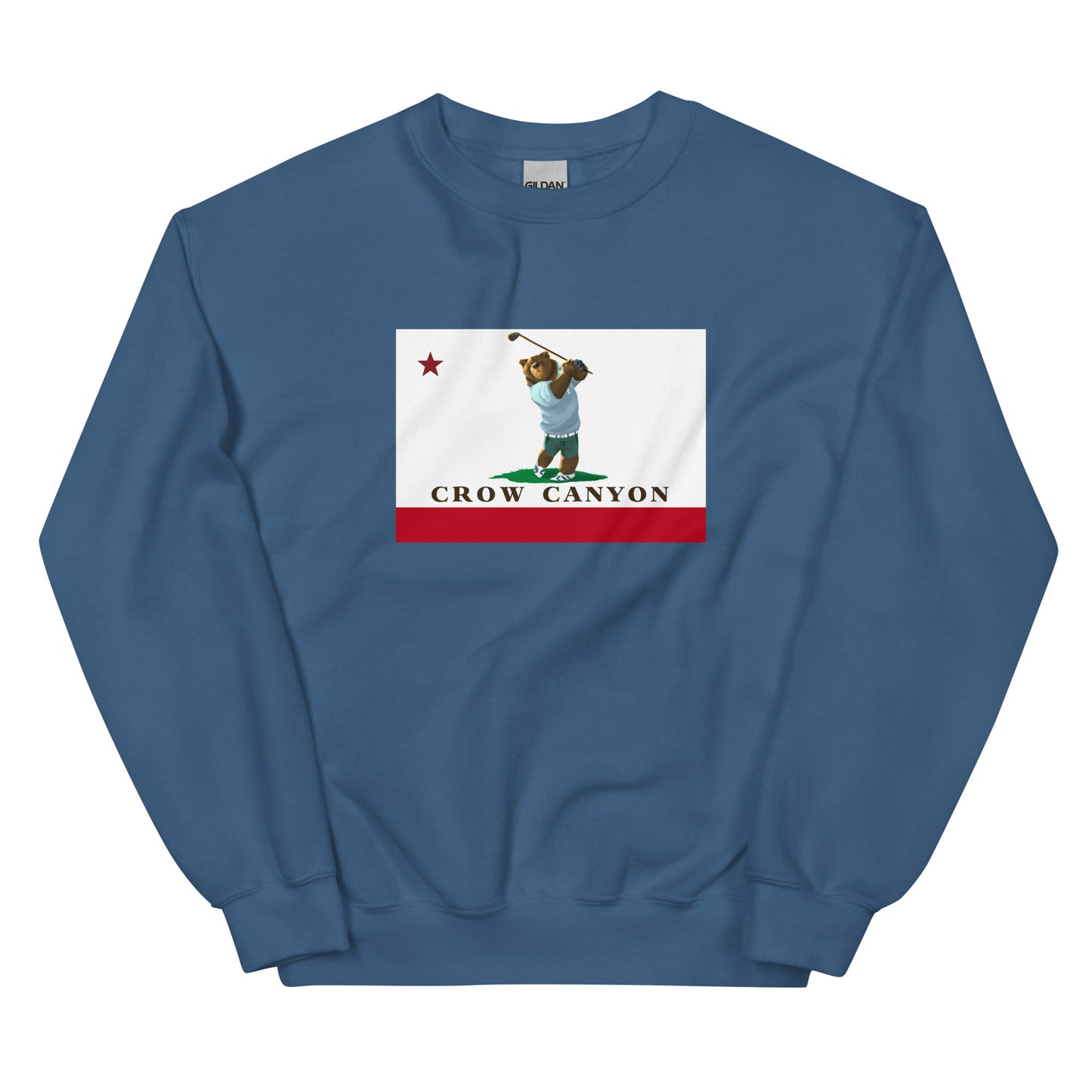 Crow Canyon Golf Sweatshirt - CAFlags