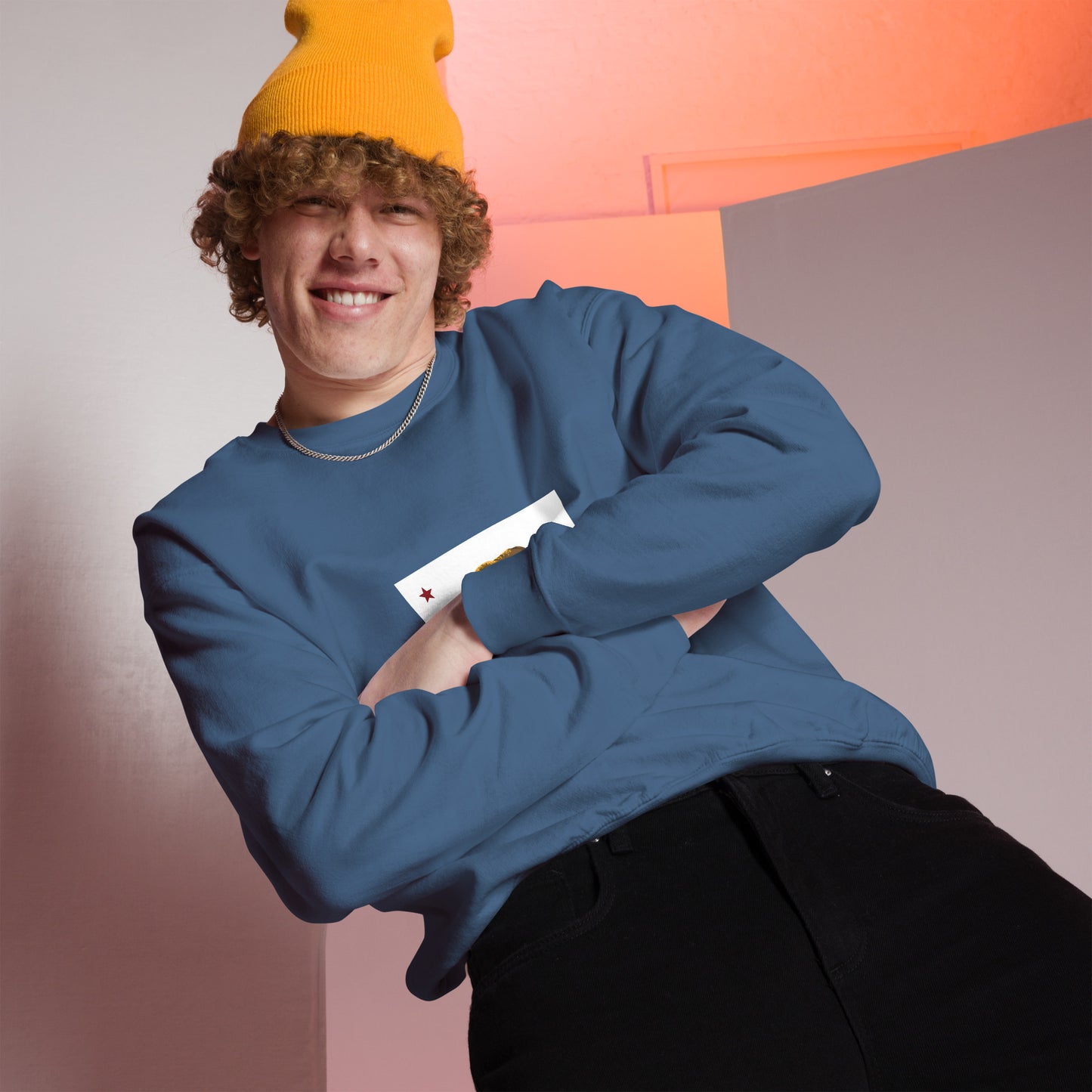 Indigo Blue Santa Cruz Sweatshirt
