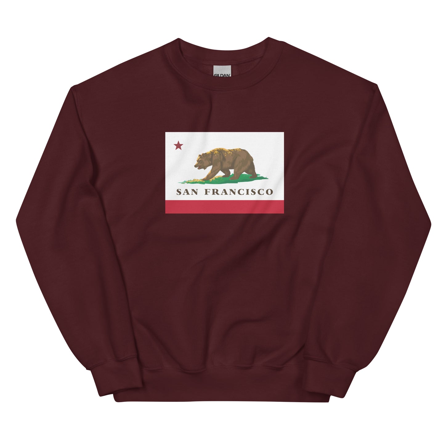 CA Flag San Francisco Sweatshirt - CAFlags