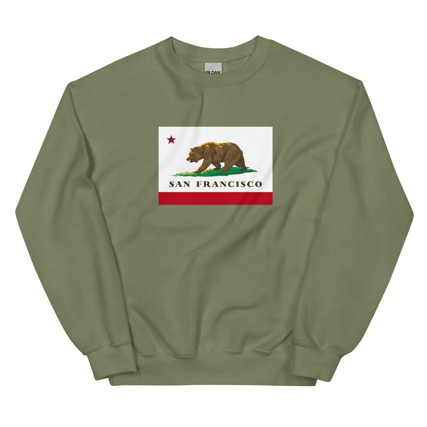 CA Flag San Francisco Sweatshirt - CAFlags