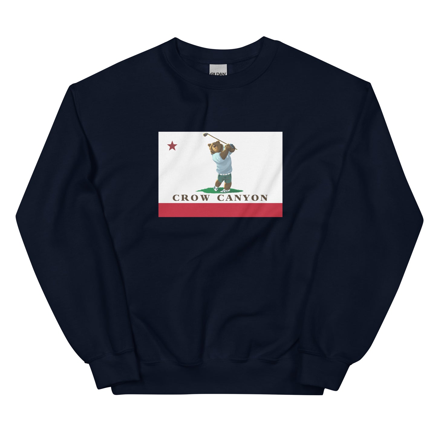 navy Crow Canyon Golf Sweatshirt