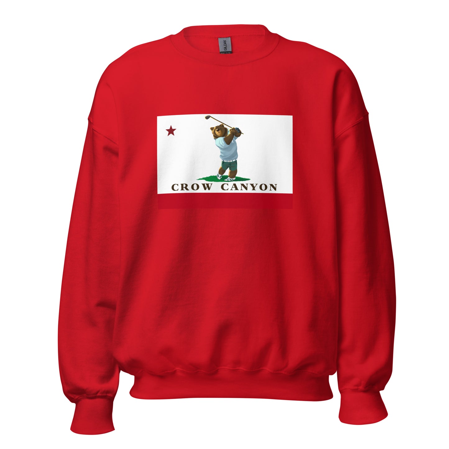 red Crow Canyon Golf Sweatshirt