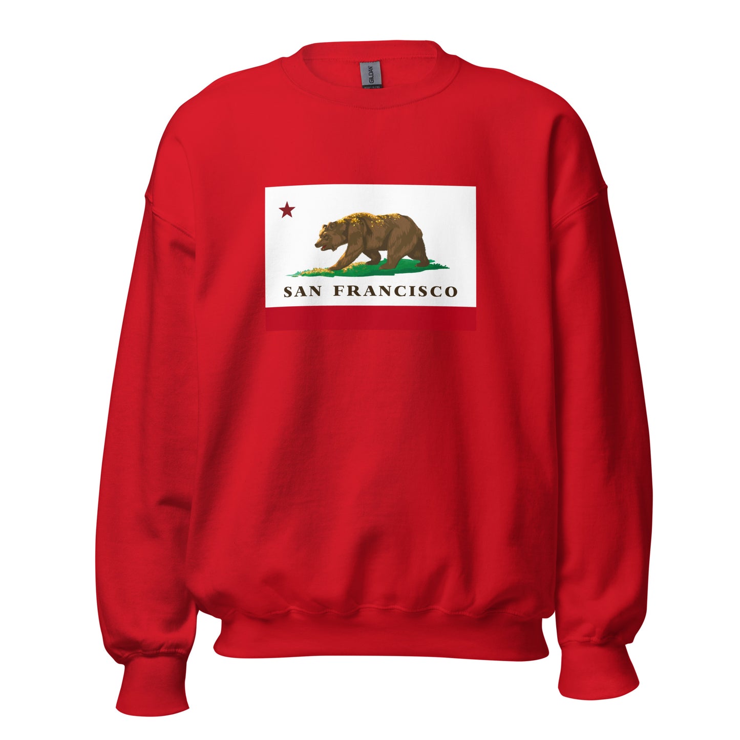 CA Flag San Francisco Sweatshirt - CAFlags
