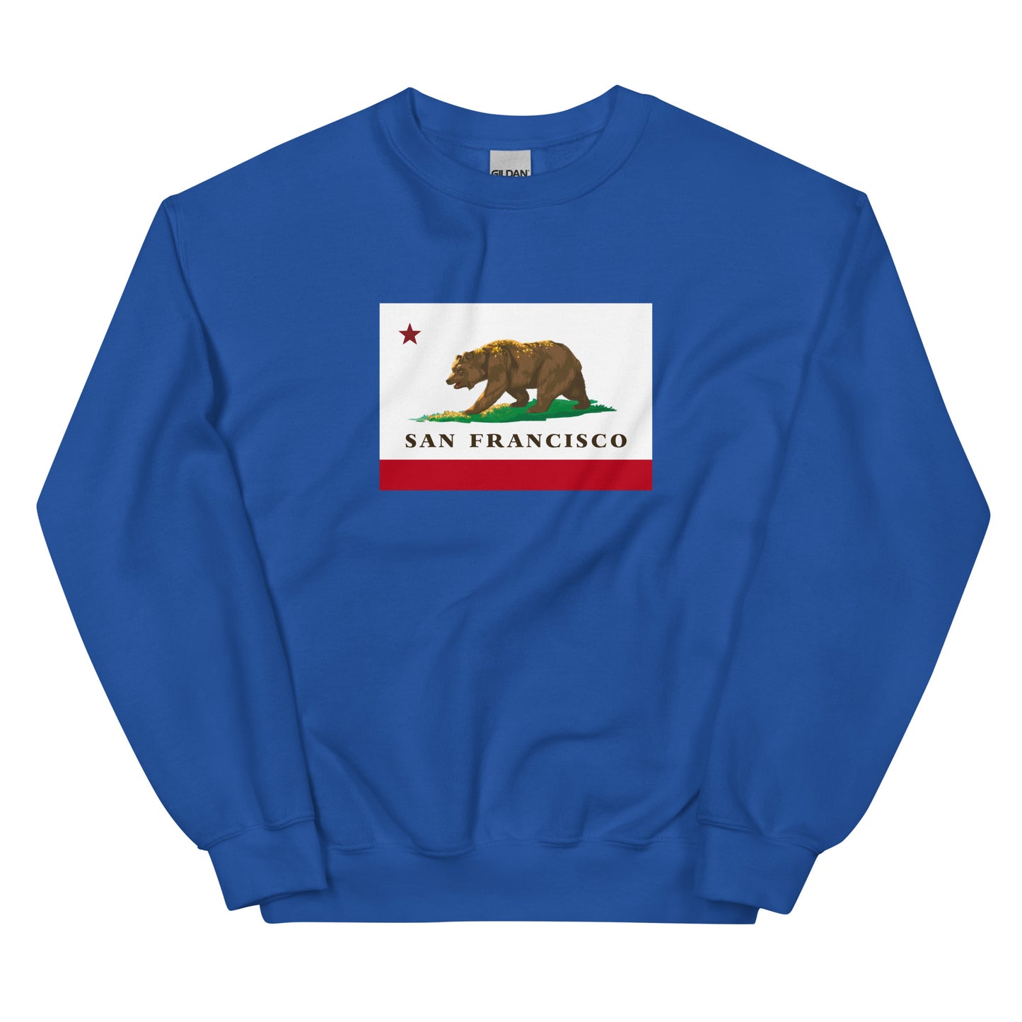 CA Flag San Francisco Sweatshirt - CAFlags