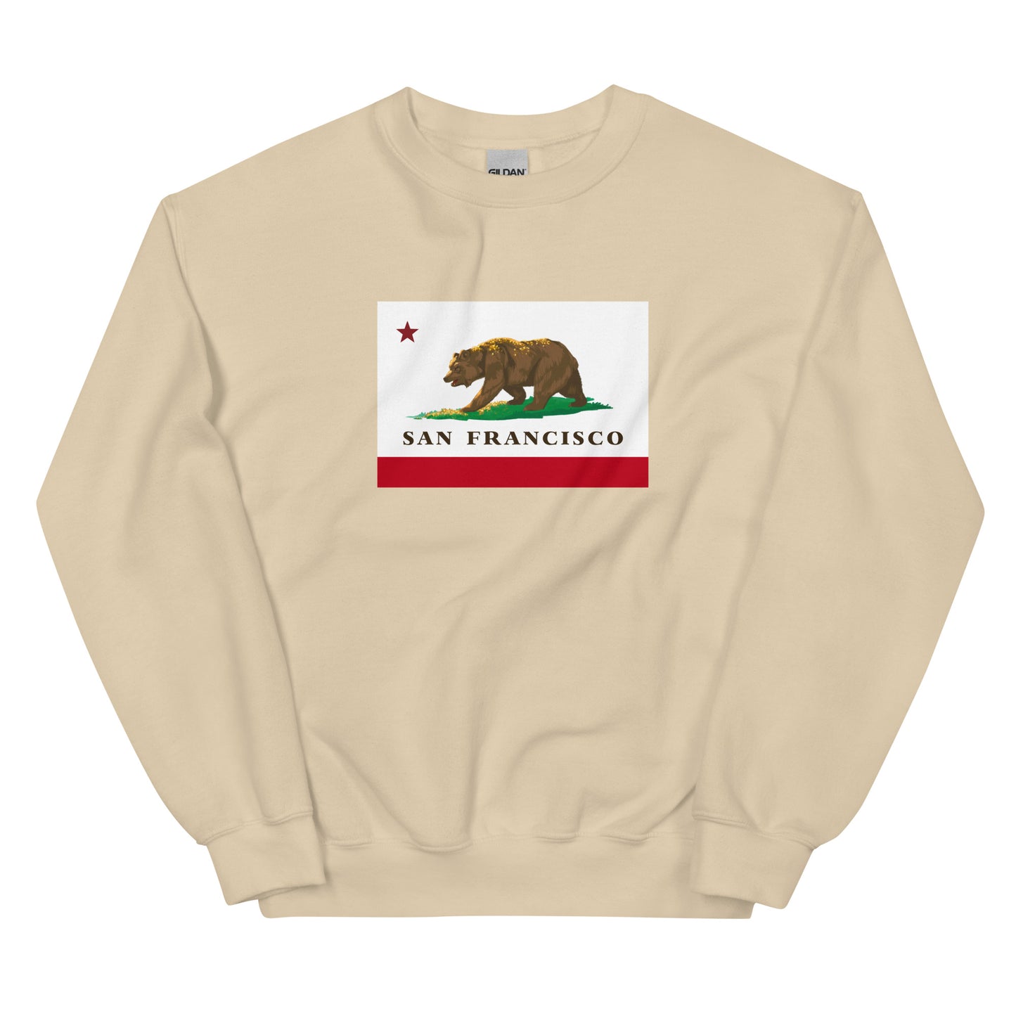CA Flag San Francisco Sweatshirt - CAFlags