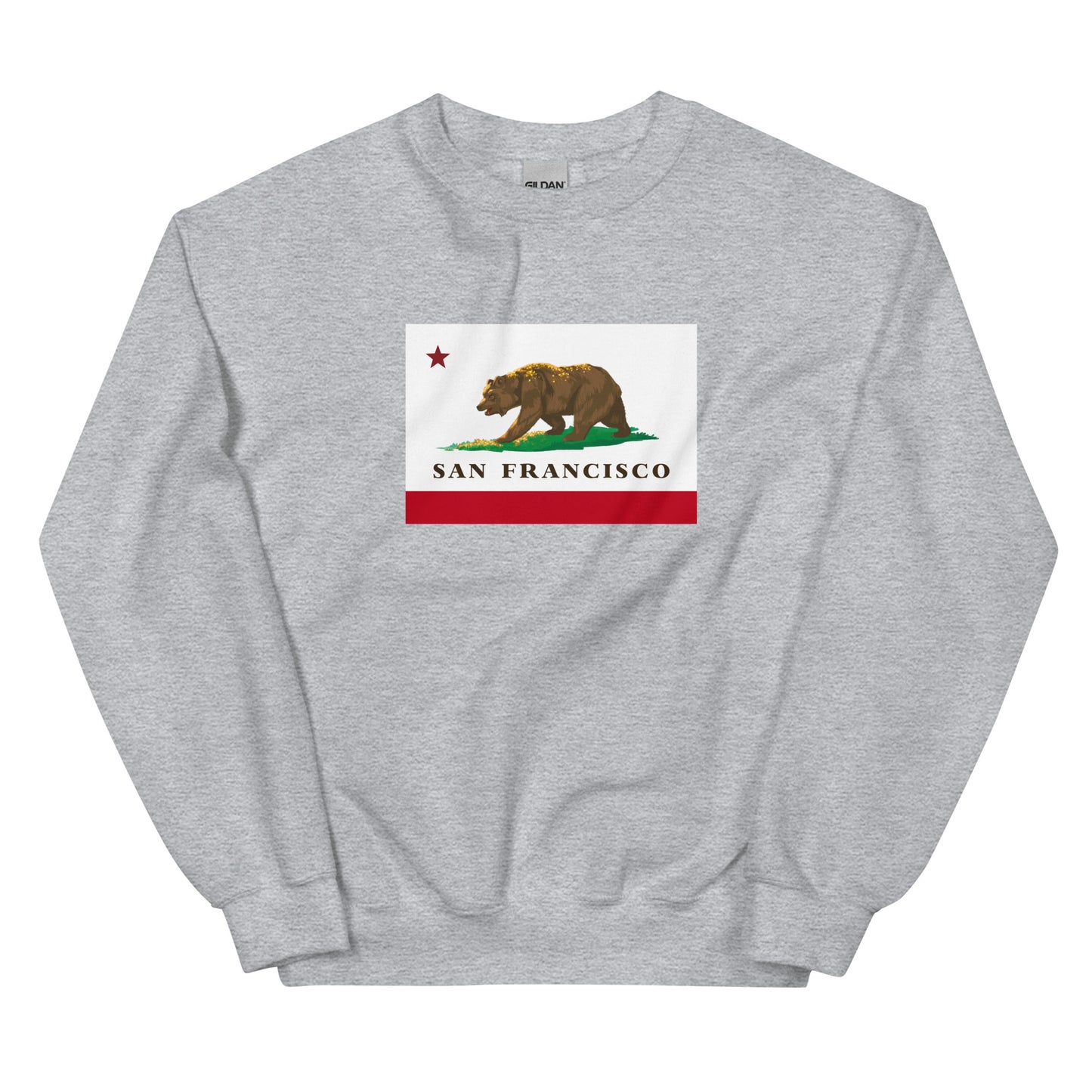 CA Flag San Francisco Sweatshirt - CAFlags