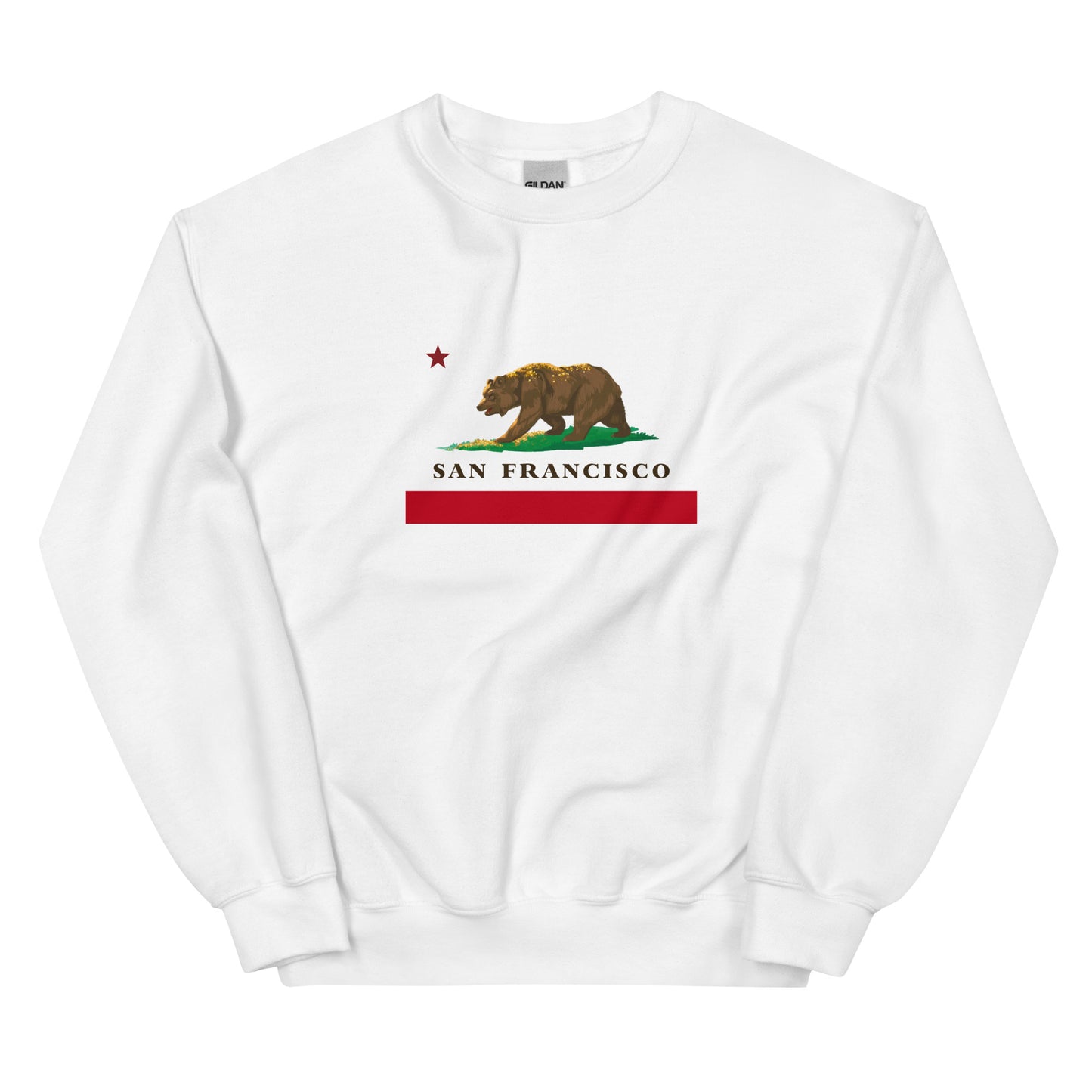 CA Flag San Francisco Sweatshirt - CAFlags