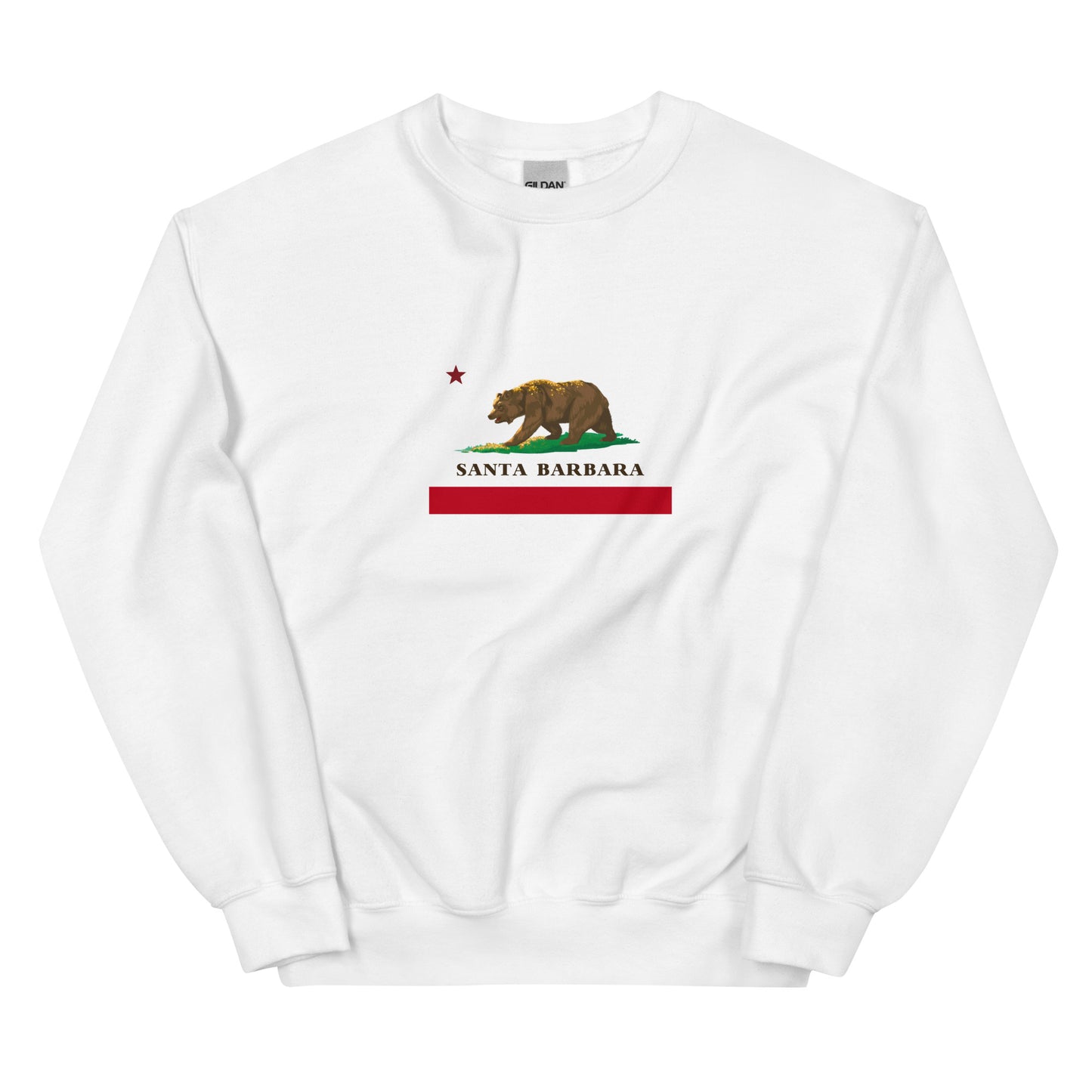 White Santa Barbara Sweatshirt