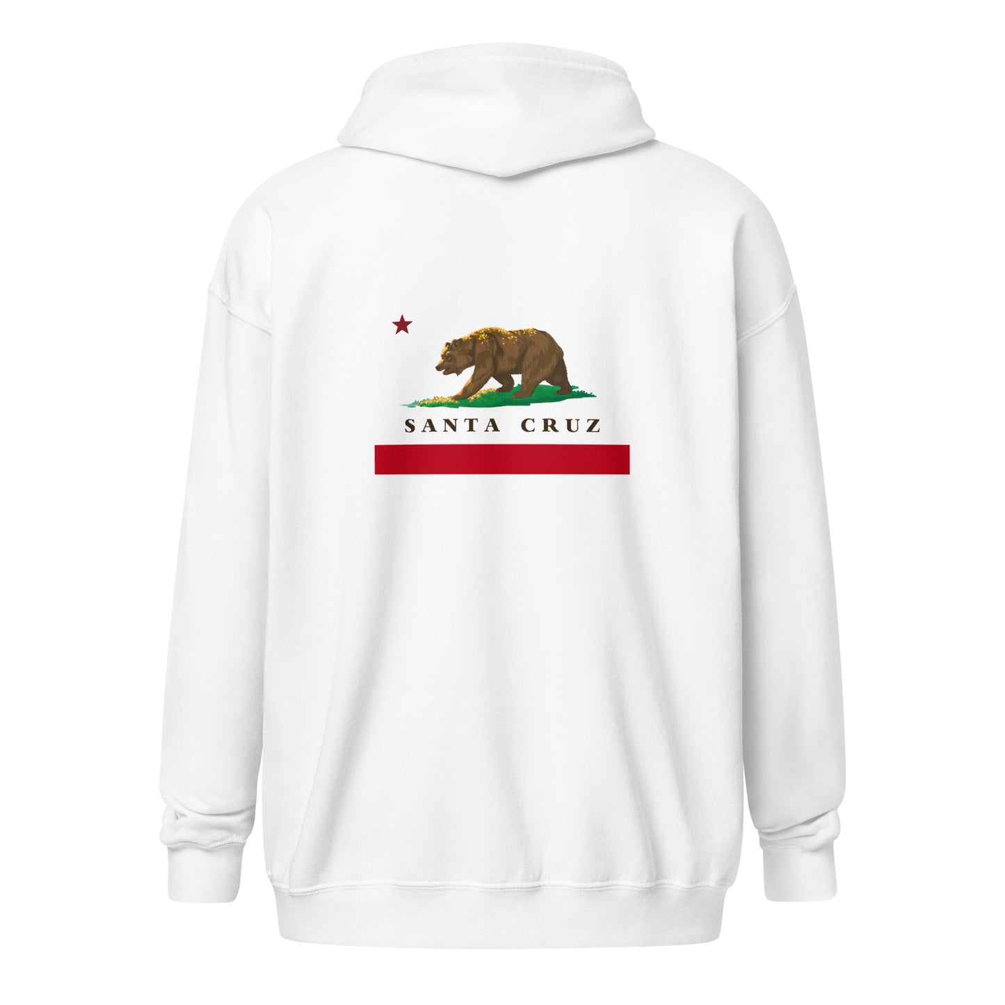 Santa Cruz zip hoodie - CAFlags