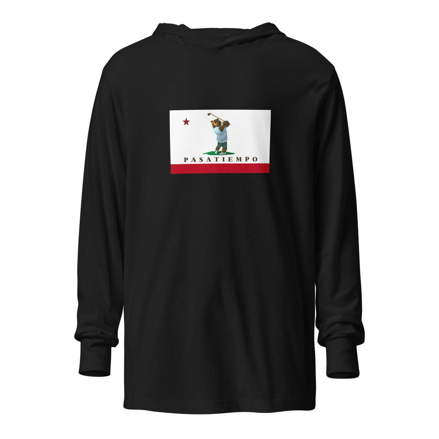 Pasatiempo Golf Hooded long-sleeve tee