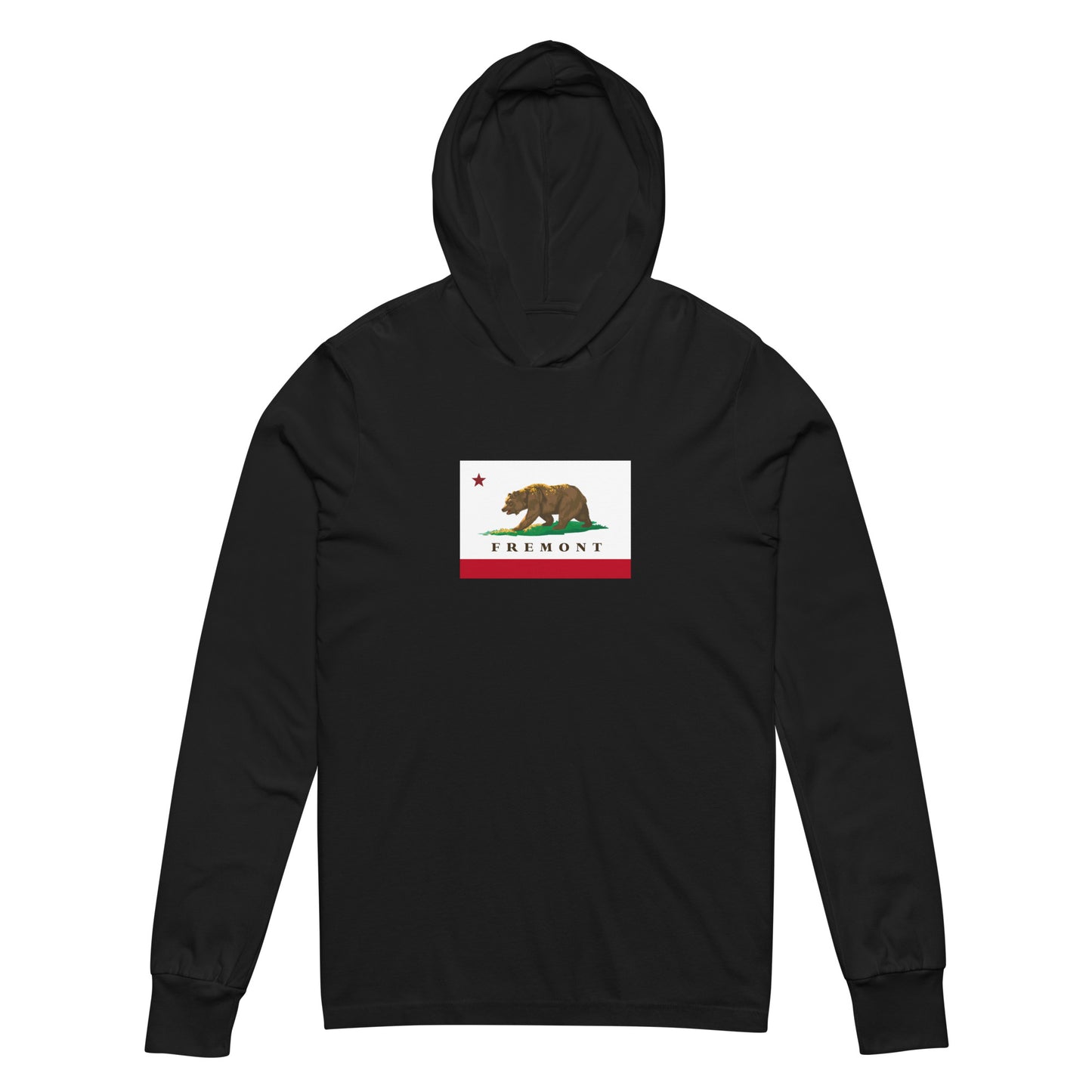 Fremont CA Hooded long-sleeve tee