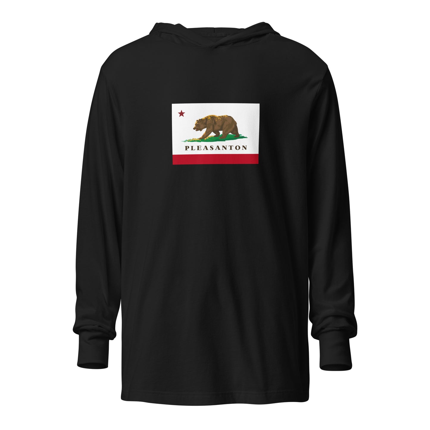 Pleasanton Hooded long-sleeve tee