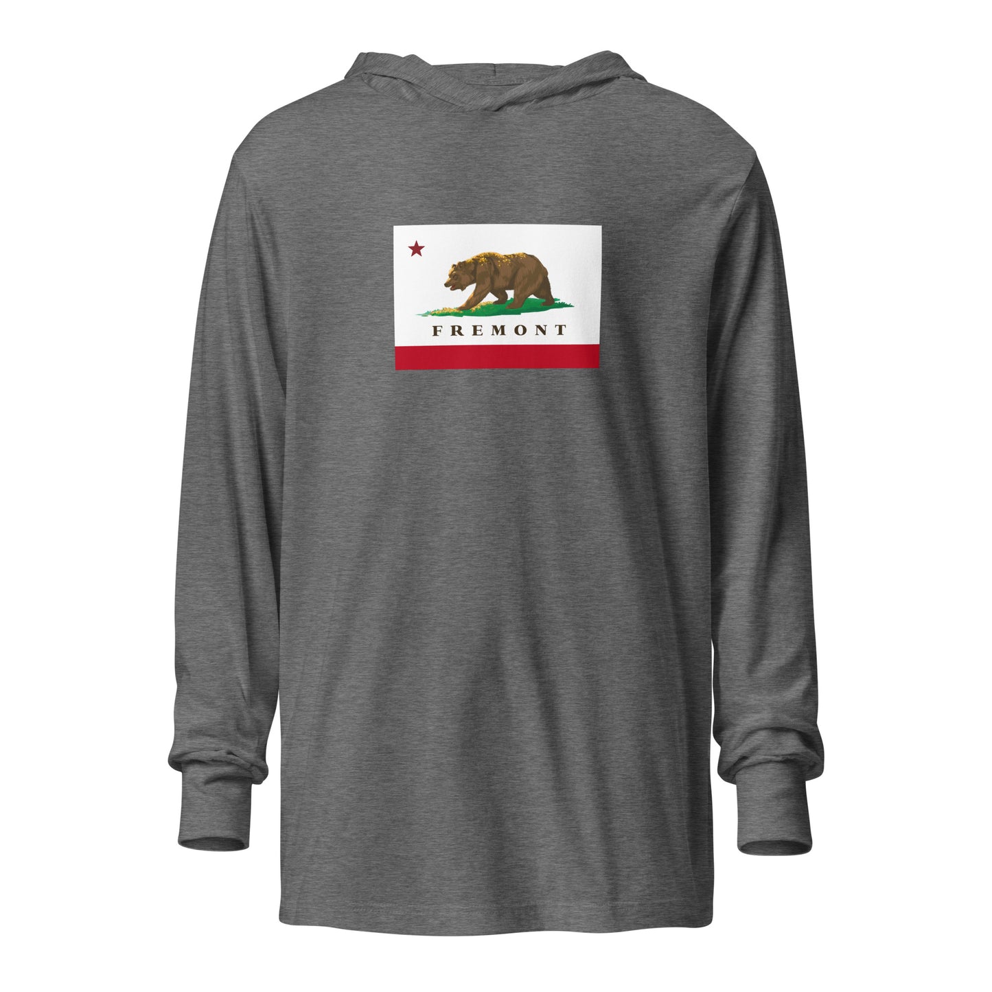 Fremont CA Hooded long-sleeve tee