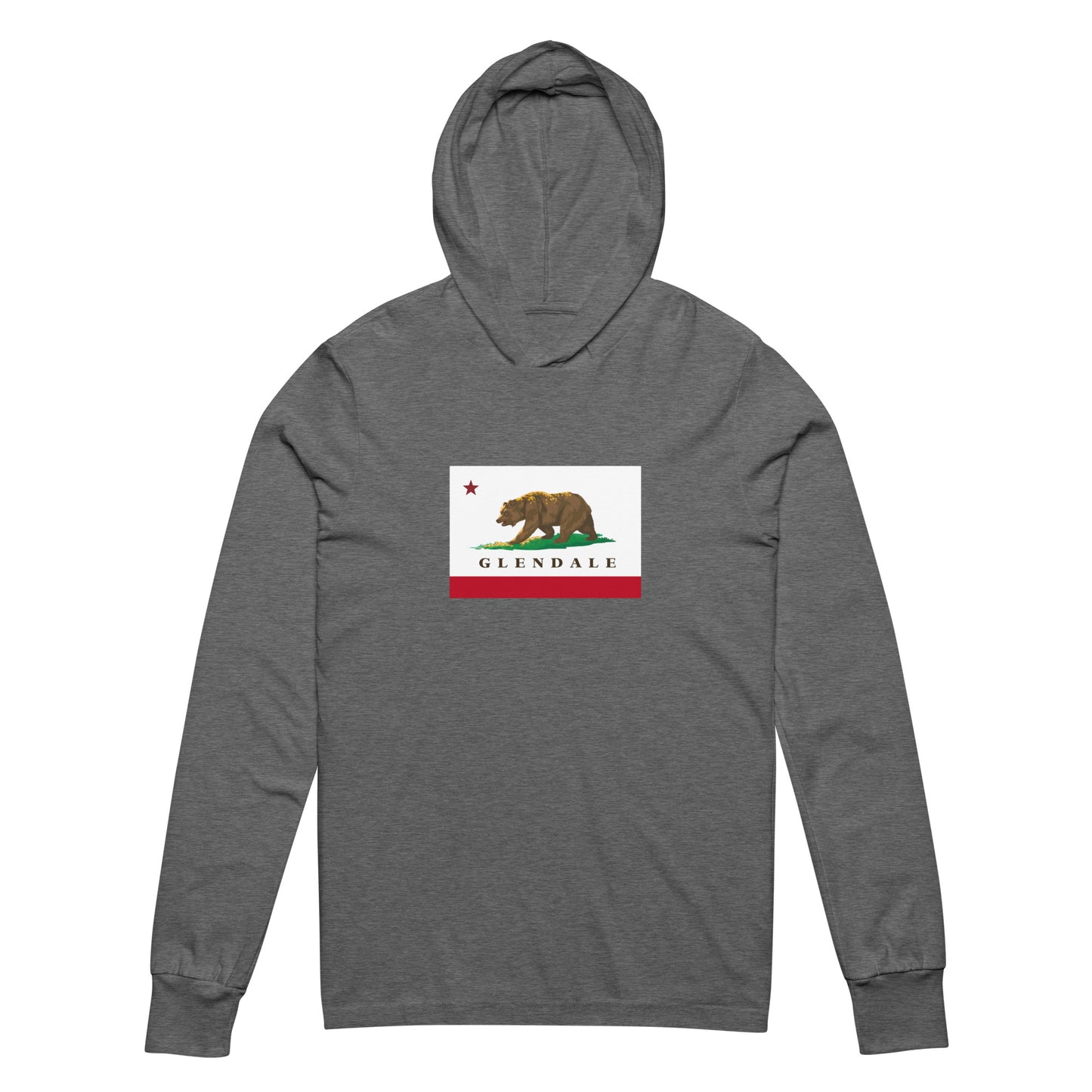 Glendale Hooded long-sleeve tee